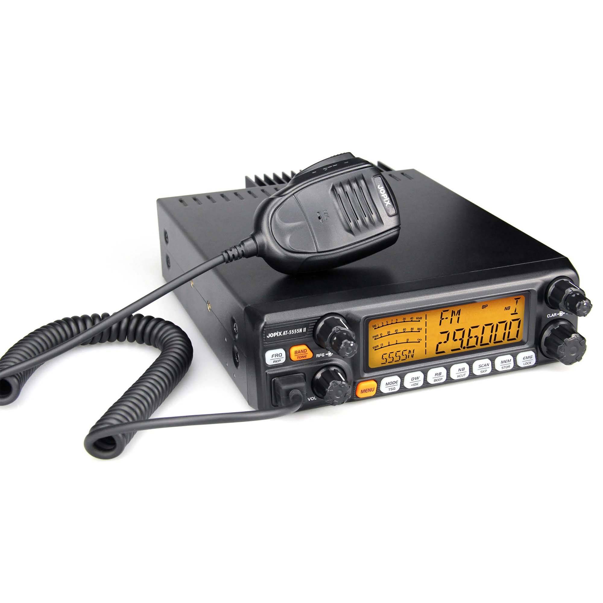 PNI Jopix AT-5555N II Amateurfunkstationspaket, AM, FM, SSB und Haftmarkierungsfahne enthalten