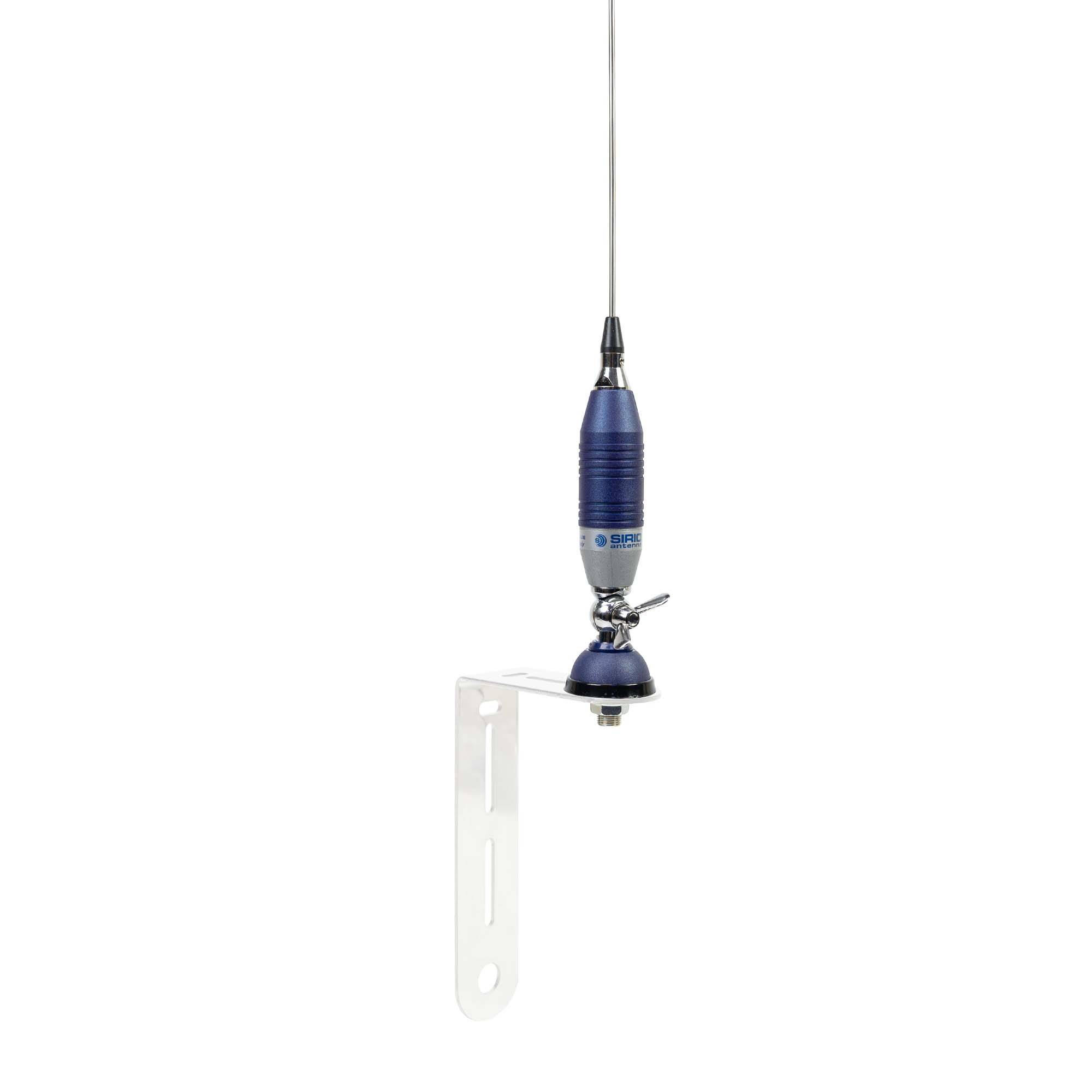 Sirio SUPER 9 CB-Antenne mit Butterfly, Länge 155 cm, 27 - 28,5 MHz, 250 W, Halterung, 4 m RG58-Kabel und PL259-Stecker im Lieferumfang enthalten