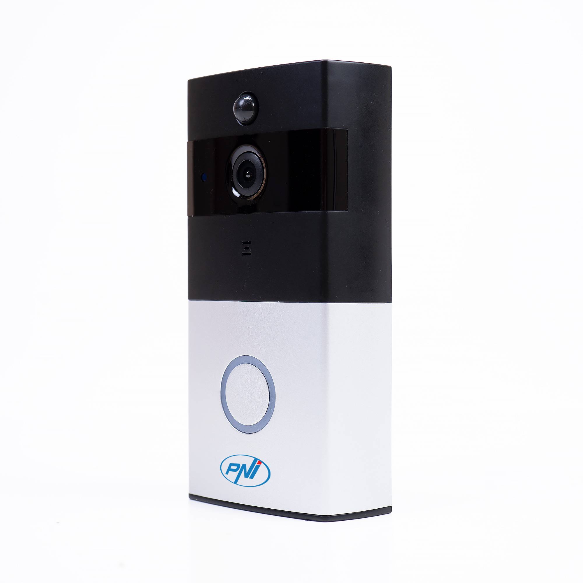 PNI SafeHome PT710B WiFi HD, P2P Smart Video Intercom Paket und USB 2.0 zu Micro USB 1m Kabel