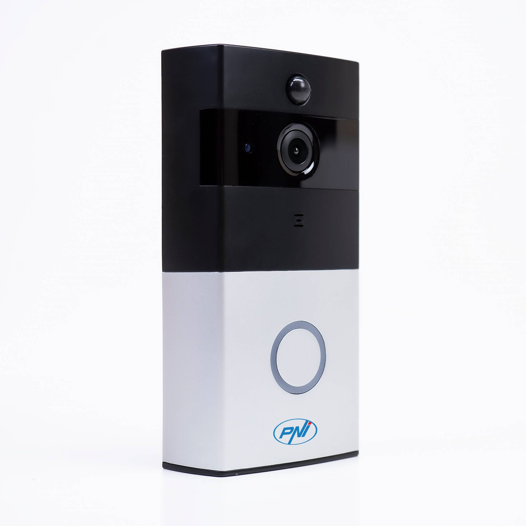 PNI SafeHome PT710B WiFi HD, P2P Smart Video Intercom Paket und USB 2.0 zu Micro USB 1m Kabel