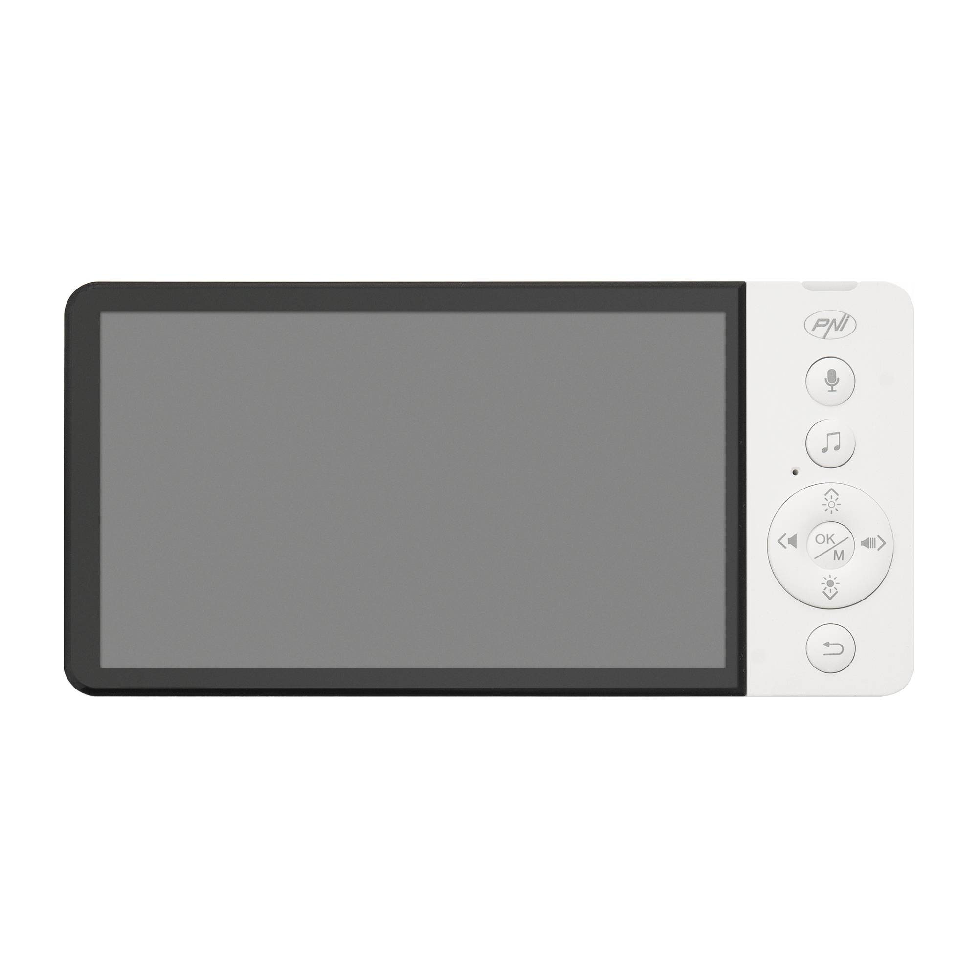 Videopaket Babyphone PNI BM500 Bildschirm 5 Zoll Wireless 2,4 GHz und Sticky Pad Flag