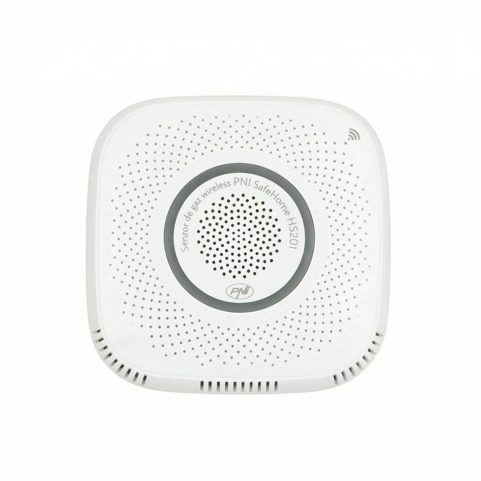 Paket PNI SafeHouse HS201 Methangassensor (CH4) mit WLAN, Tuya Smart + Sticky Pad-Flag