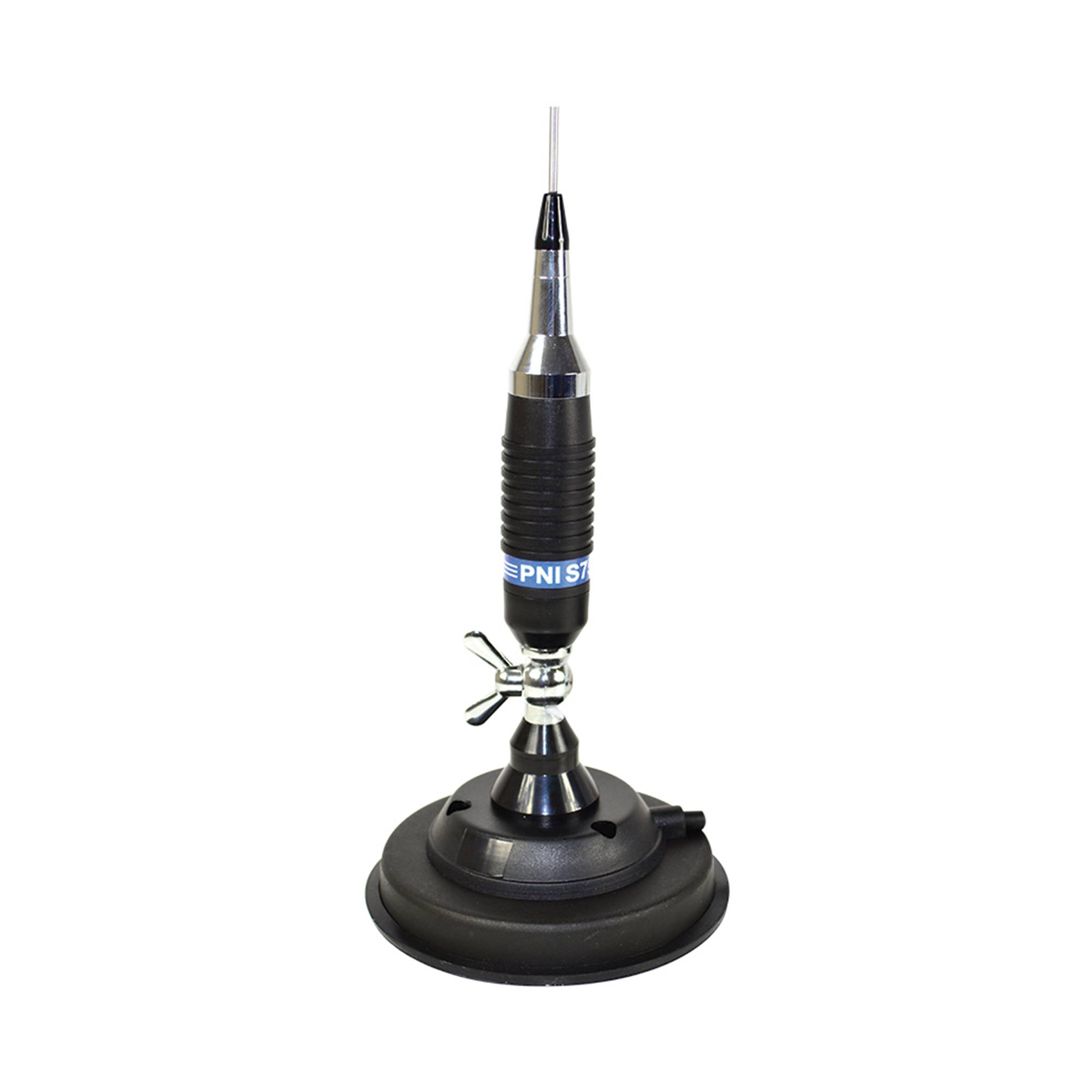 CB PNI Escort HP 8900 ASQ Radio Station Package, 12-24 V + CB PNI S75 Antenne mit Magnetfuß