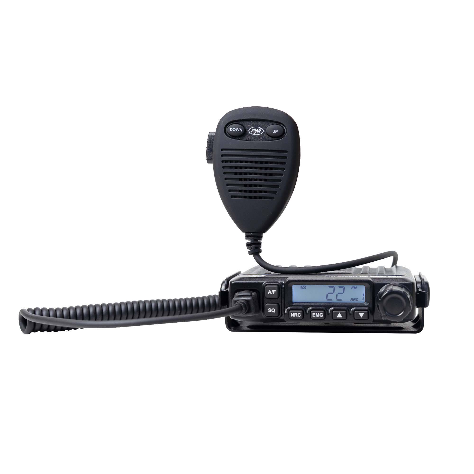 CB-Radiosender PNI Escort HP 6500 PRO, Multistandard, VOX, NRC, 4 W, AM-FM, 12 V, SQ, ASQ, Zigarettenanzünderstecker enthalten