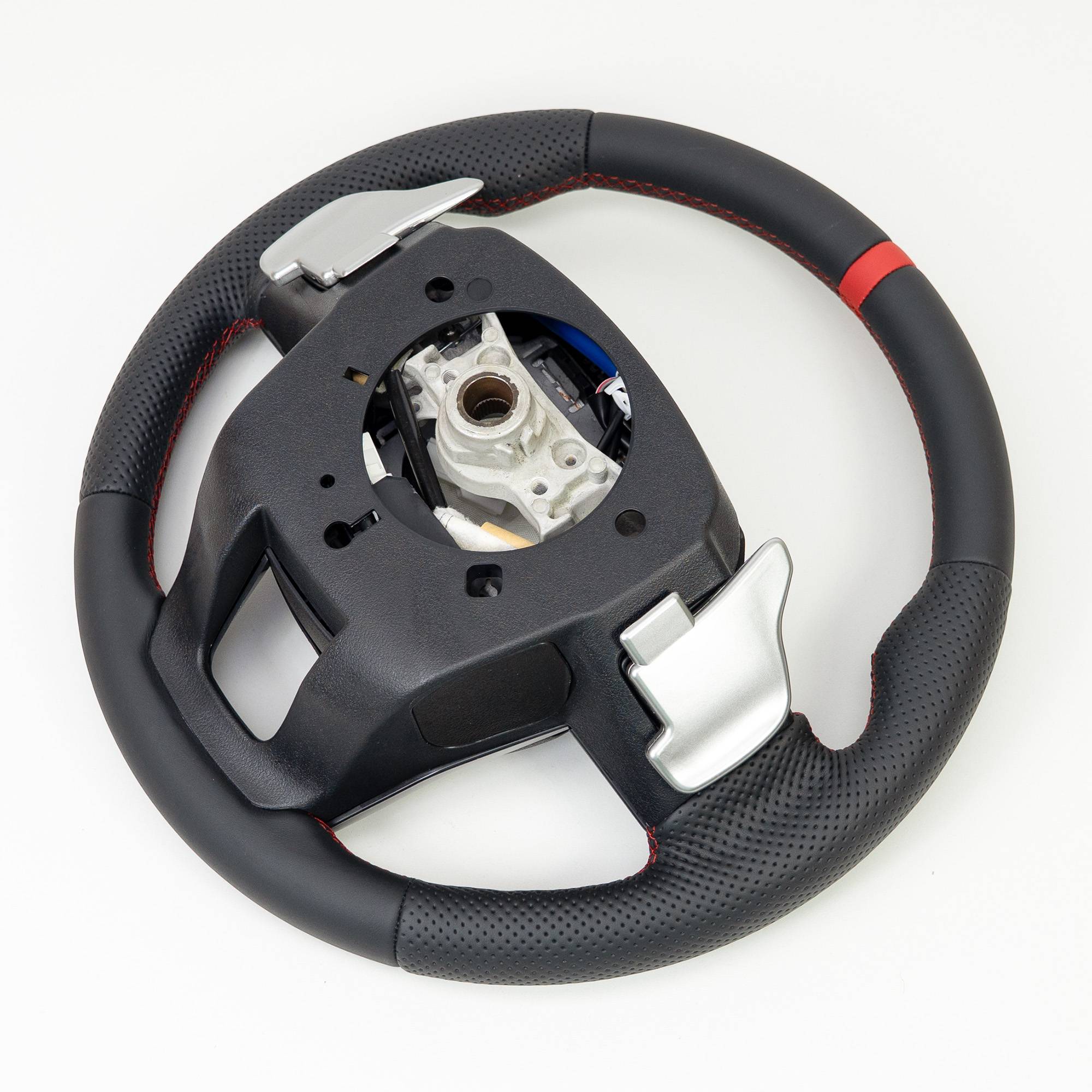 Lederlenkrad mit Heizung, Airbag und Spirale für Toyota Hilux GR