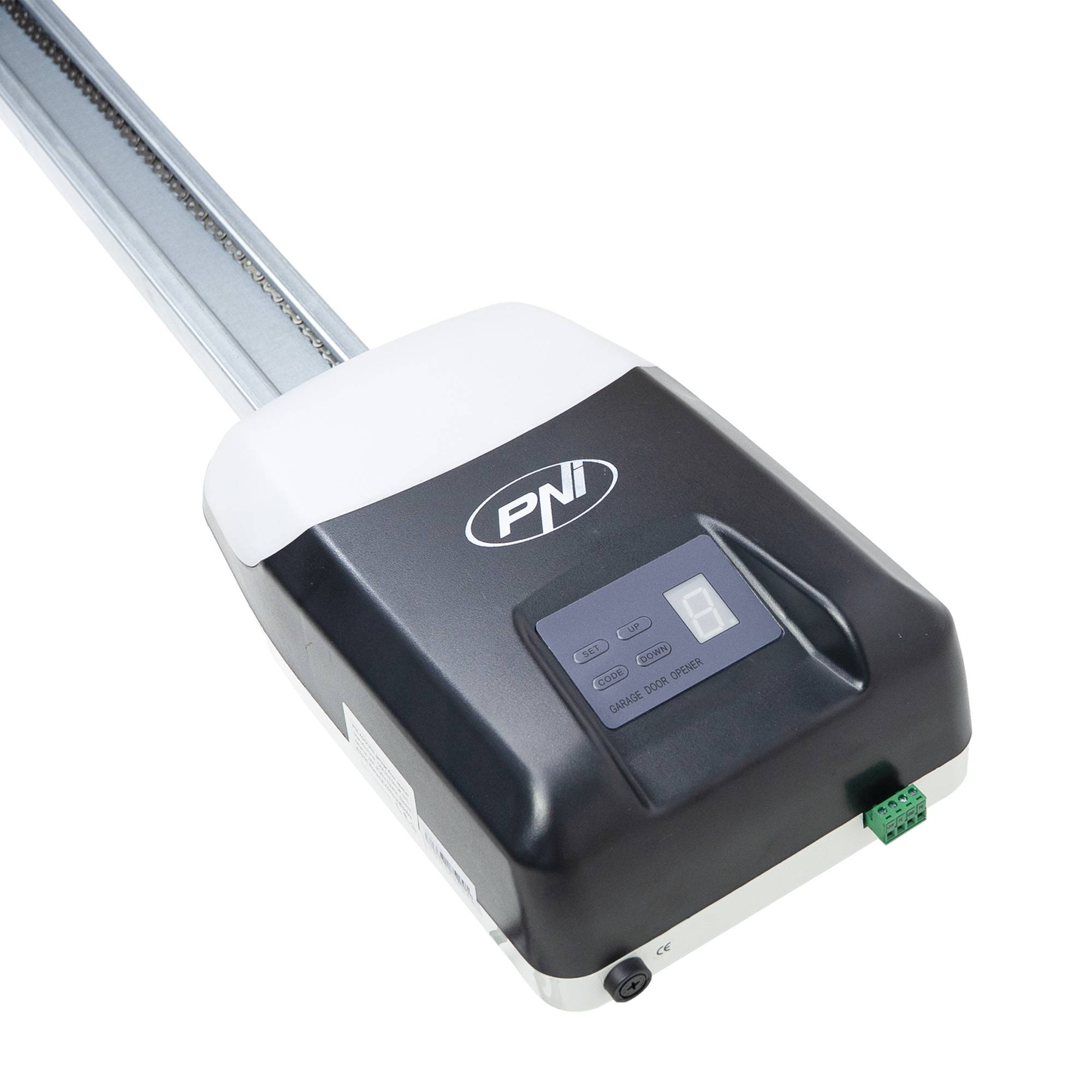 PNI AGD1200 Garagentor-Automatisierungskit, Kraft 1200N für Sektionaltore bis 17m2