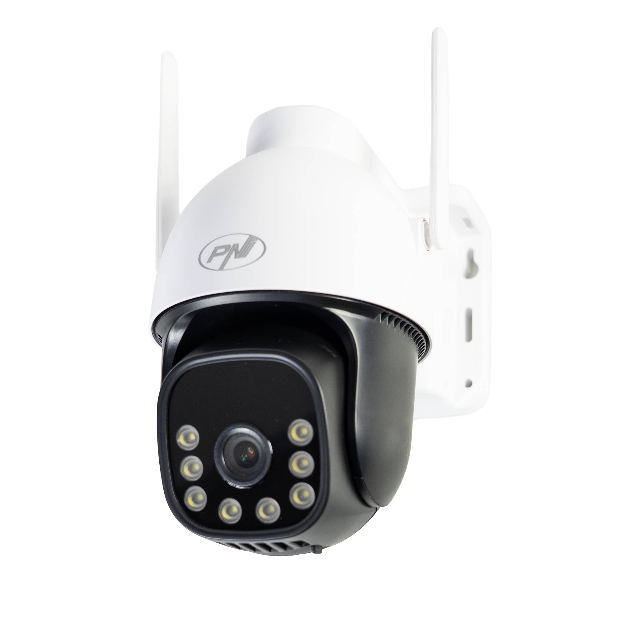 Videoüberwachungskamera PNI IP74 Live AOV Black Light 4MP GSM 4G mit Solarpanel und 16000-mAh-Akku Always On Video