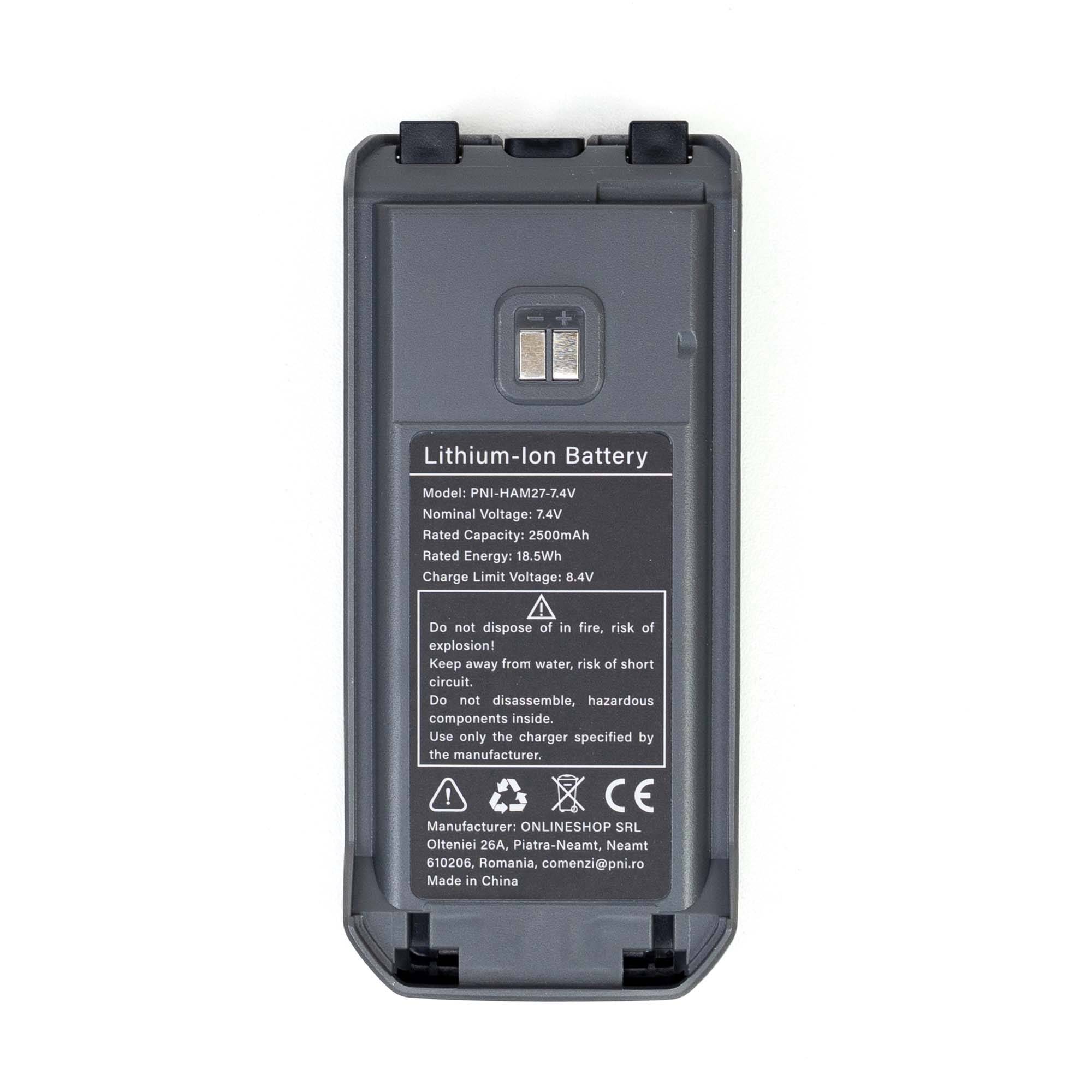 Akku PNI PB-HAM27 Li-Ion 2500 mAh für PNI HAM27 Station