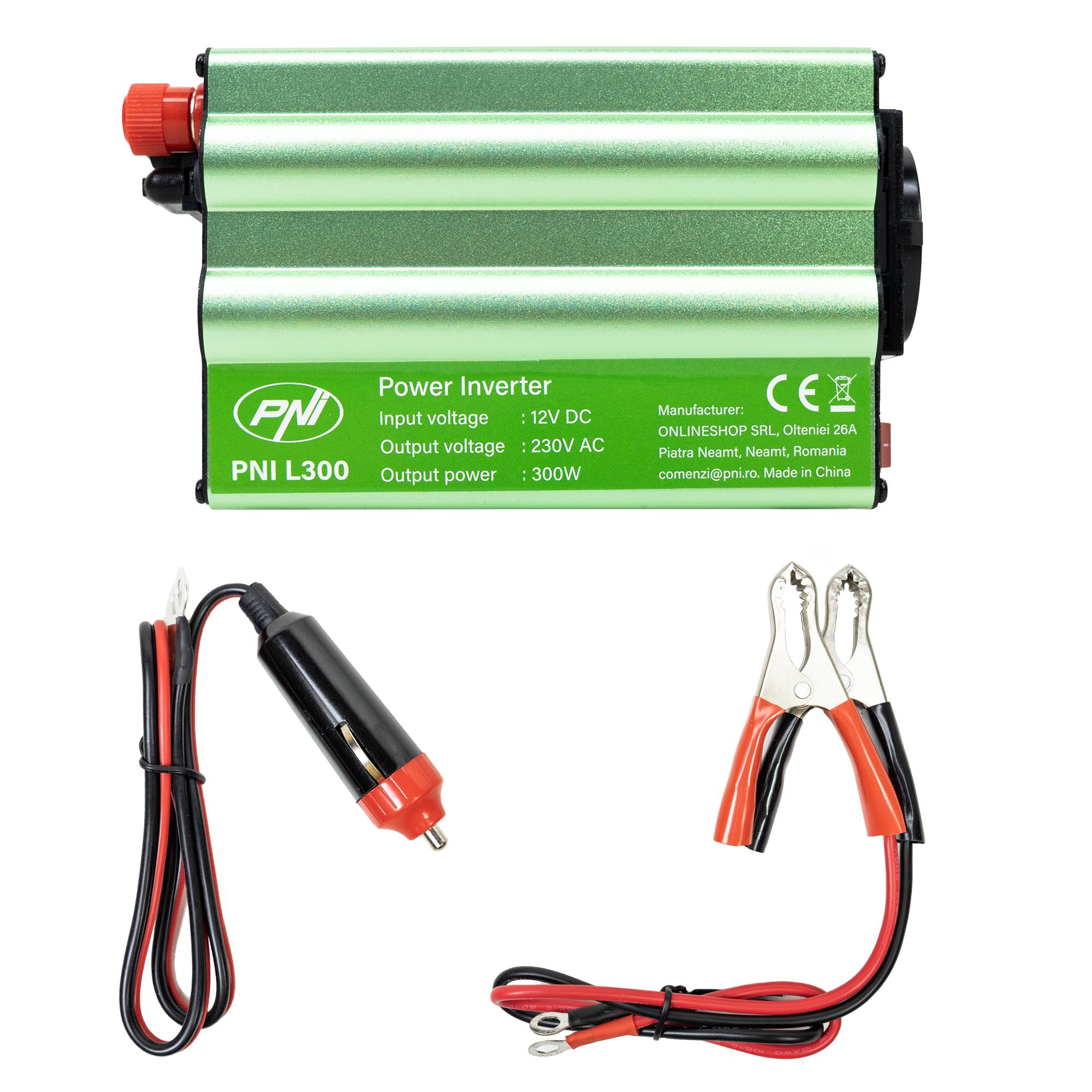 Spannungswandler PNI L300 12V Versorgung 230V Ausgang 300W