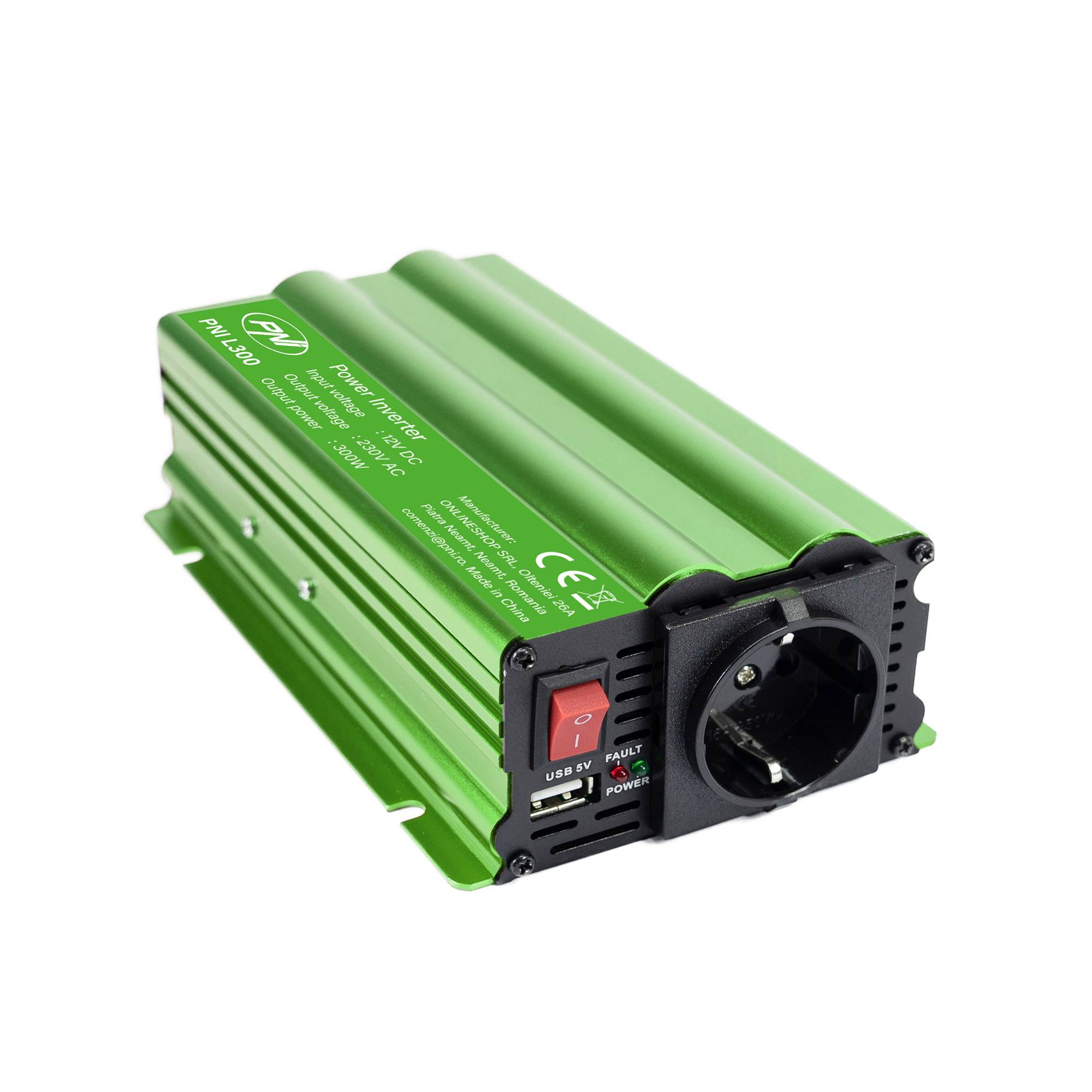 Spannungswandler PNI L300 12V Versorgung 230V Ausgang 300W
