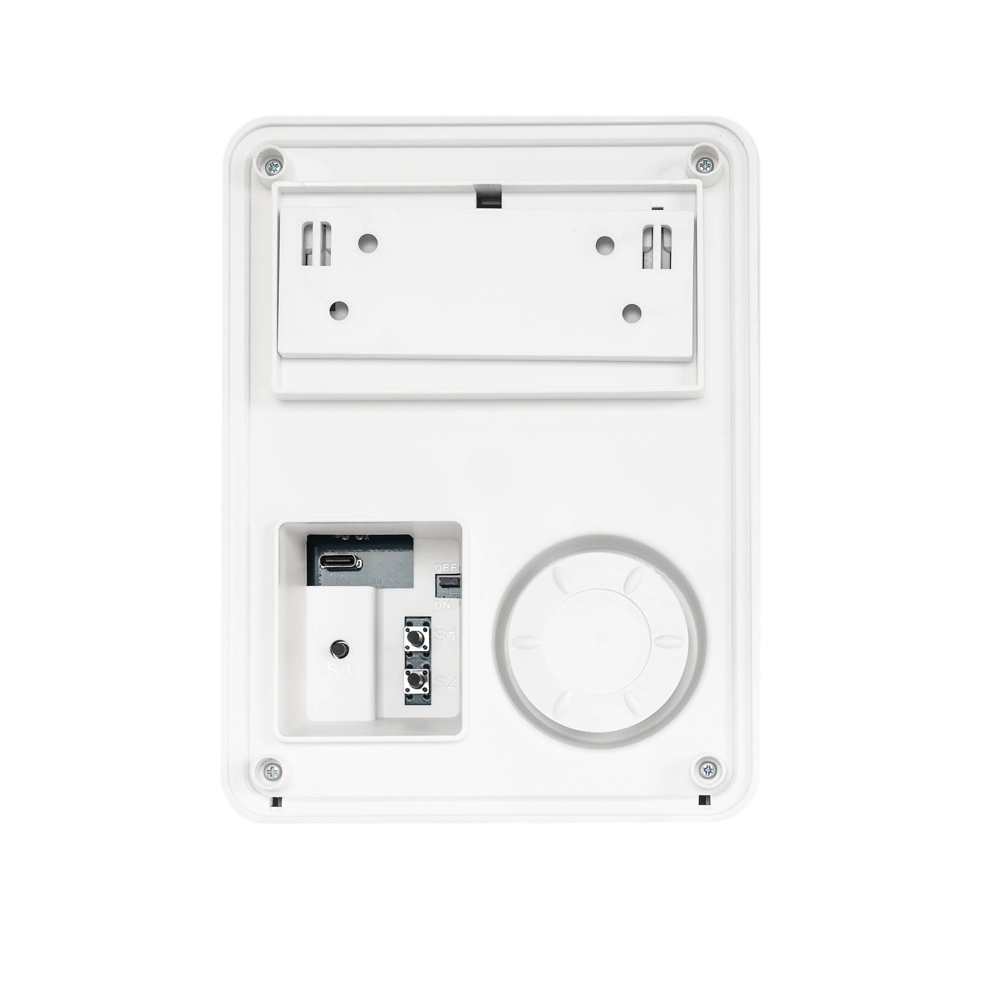 PNI SafeHouse HS006 kabellose Außensirene mit Aufladung oder über USB-C-Anschluss, 1000-mAh-Akku, 100 dB