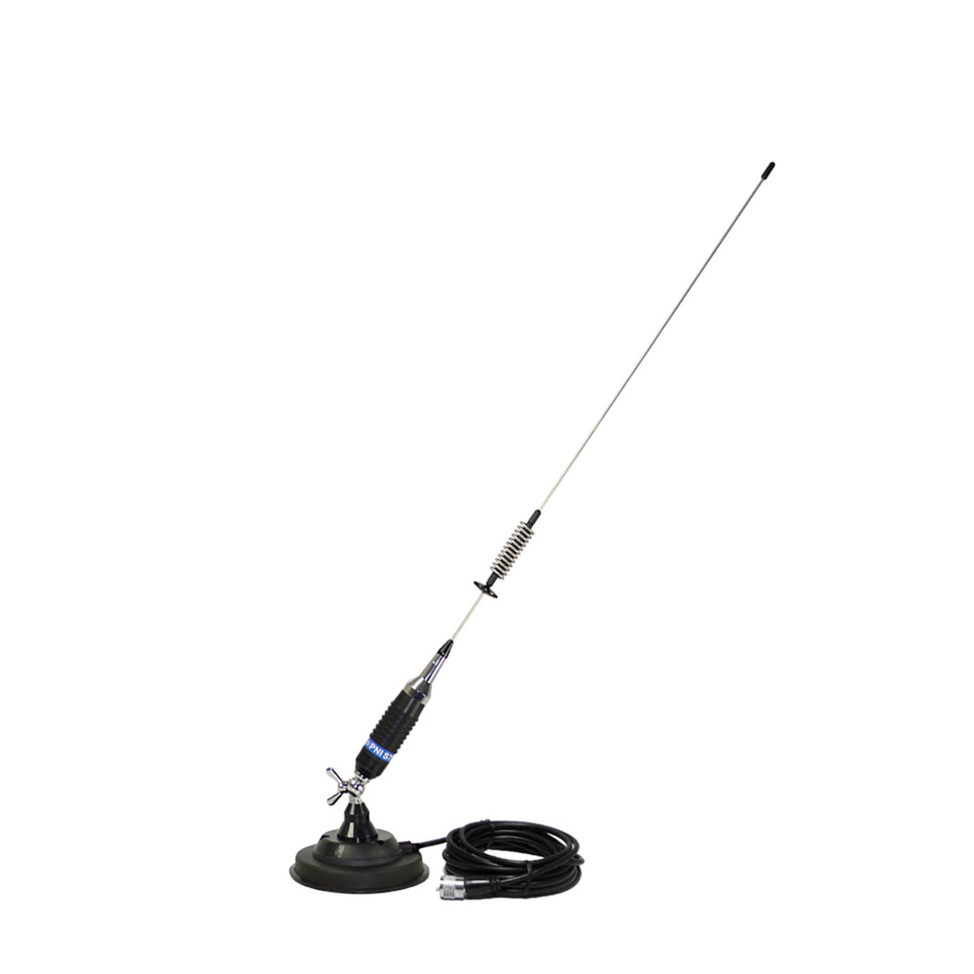 Kit CB-Radiosender PNI Escort HP 2020 Einkanal 22 mit CB-Antenne PNI S75 mit Magnet