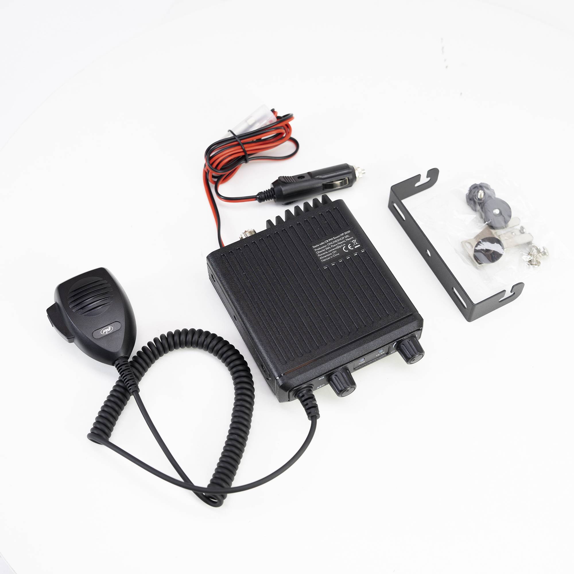 Kit CB-Radiosender PNI Escort HP 2020 Einkanal 22 mit CB-Antenne PNI S75 mit Magnet