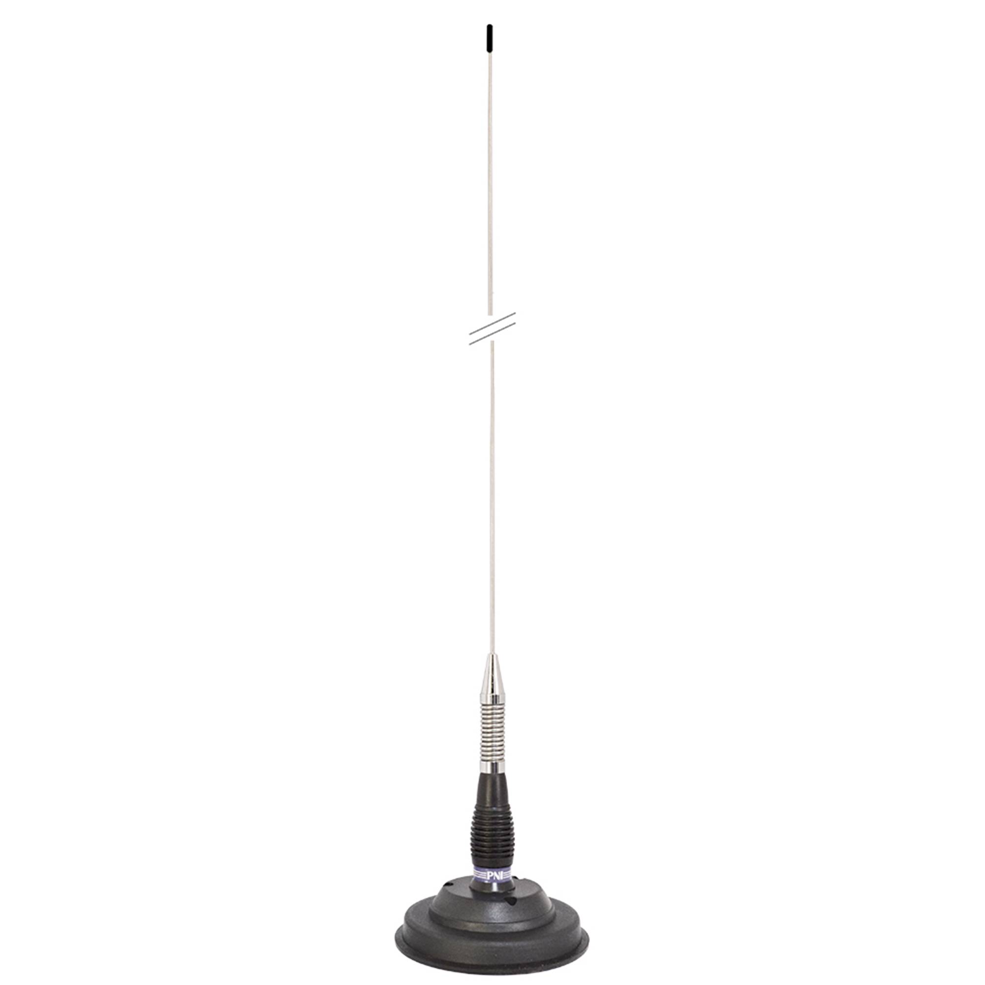 Kit Tragbarer CB-Radiosender PNI Escort HP 82, Multistandard, 4 W, 12 V, AM-FM mit CB-Antenne PNI ML100 mit Magnet