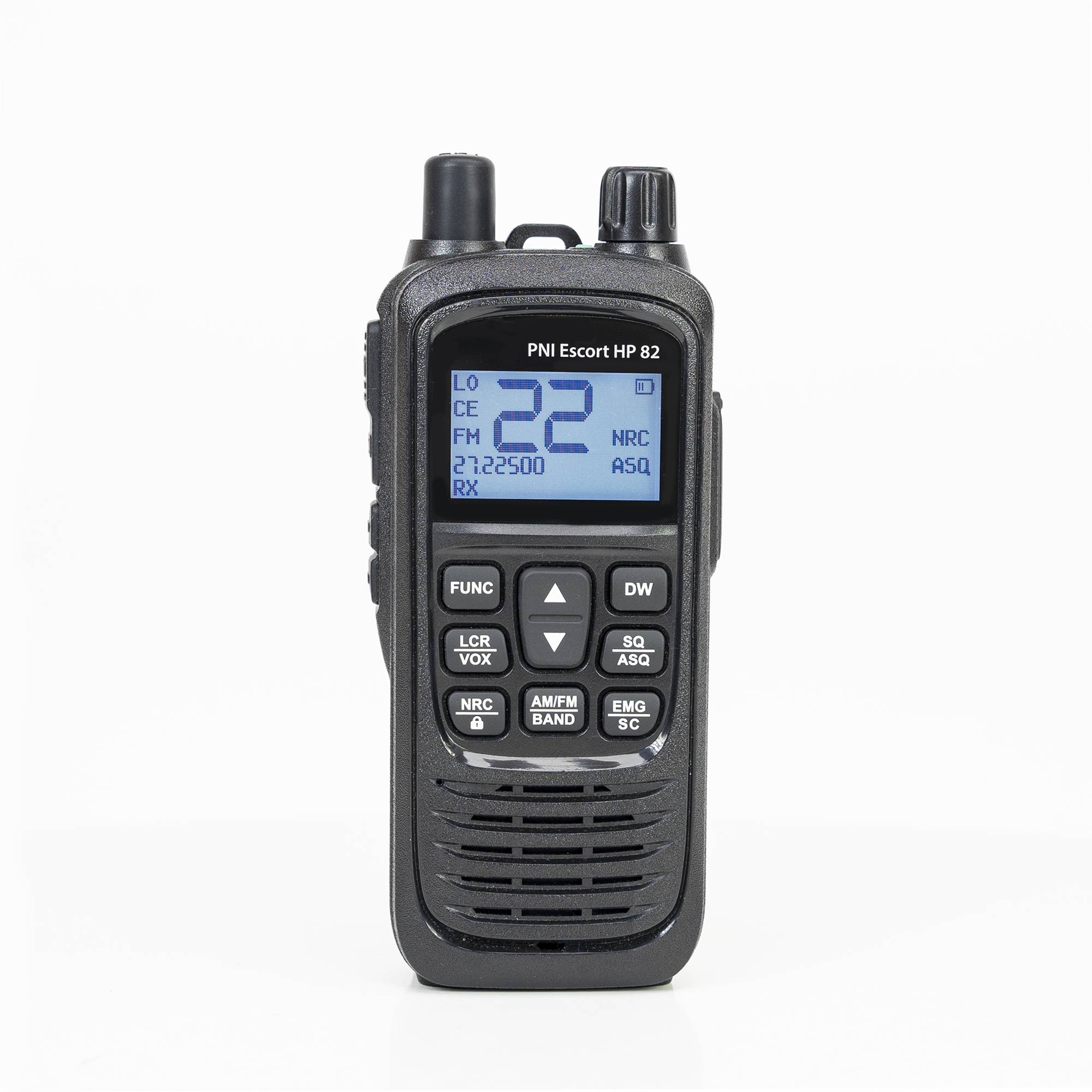 Kit Tragbarer CB-Radiosender PNI Escort HP 82, Multistandard, 4 W, 12 V, AM-FM mit CB-Antenne PNI ML100 mit Magnet