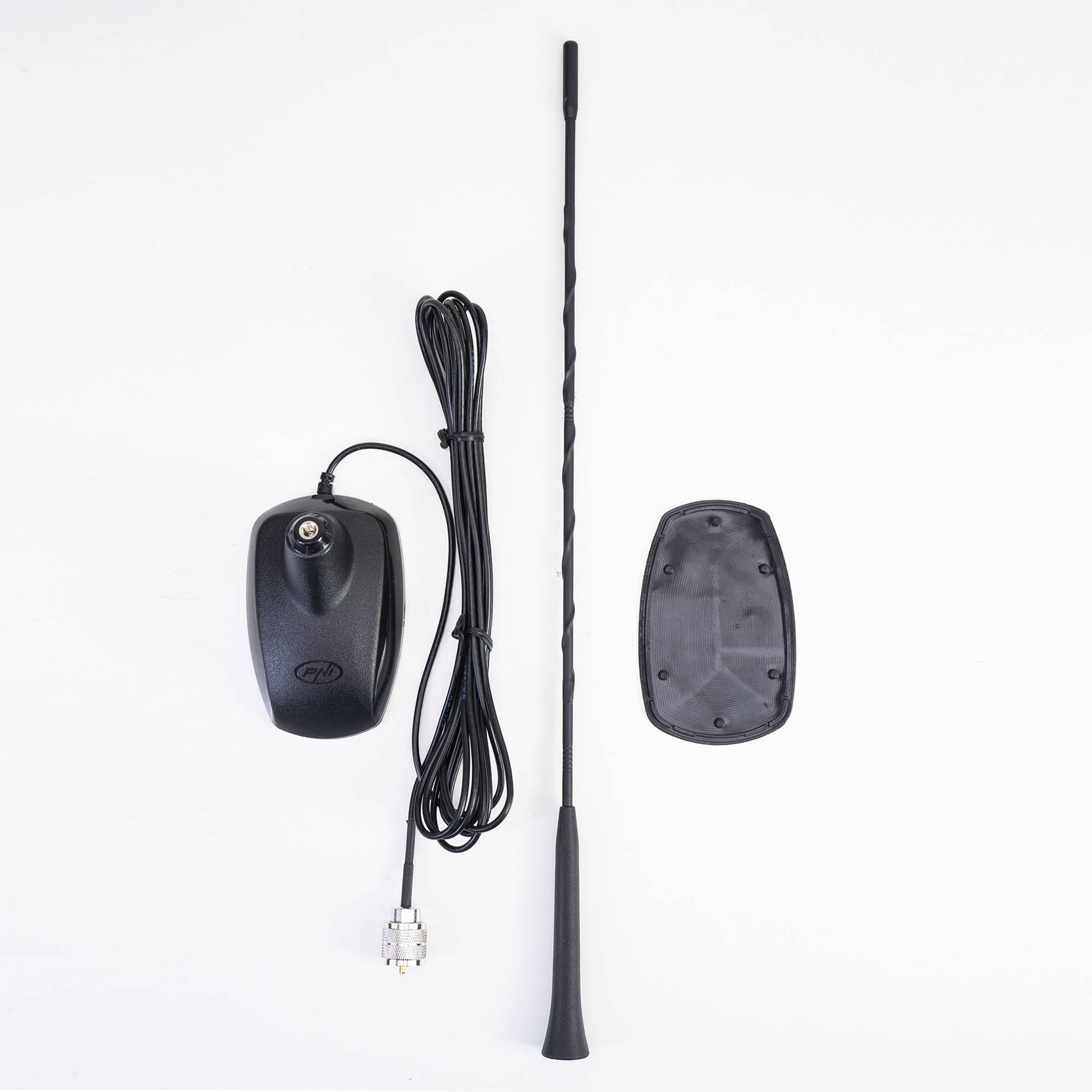 CB PNI Escort HP 5500 Radiosender-Kit und PNI Extra CB-Antenne 48, 45 cm, SWR 1,0, inklusive Magnet
