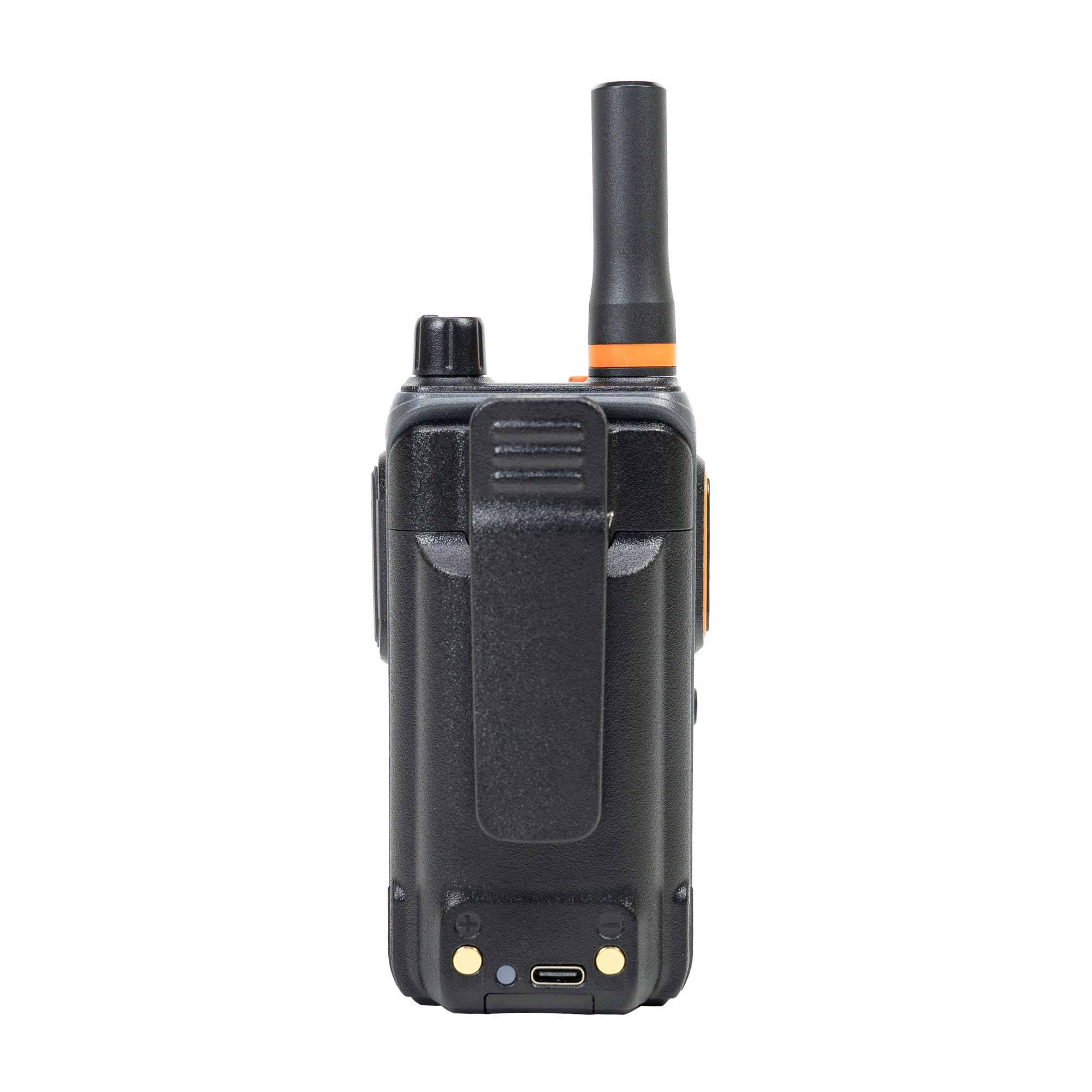 Tragbarer Radiosender PNI PoC 1300 GSM 4G LTE, Linux-Betriebssystem, 1,77-Zoll-Farbbildschirm, 4400 mAh Li-Ion-Akku