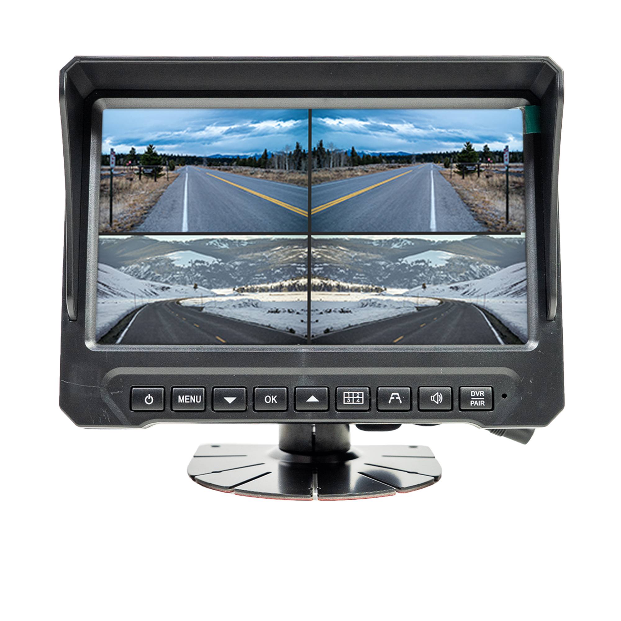 PNI TRK504 kabelloses Videoüberwachungsset für LKW-DVR mit LCD-Monitor und 4 Kameras