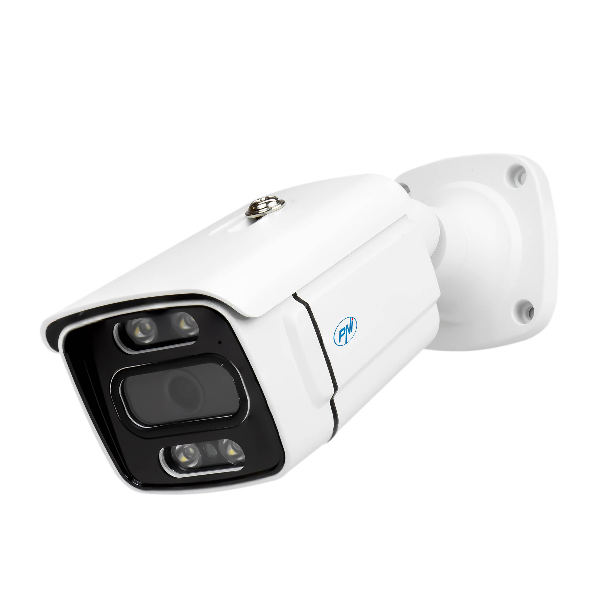 PNI IP3POE Videoüberwachungskamera mit IP, 3MP, Outdoor IP66, eingebautem Mikrofon, kompatibel mit dem POE Überwachungssystem PNI House IPMAX POE