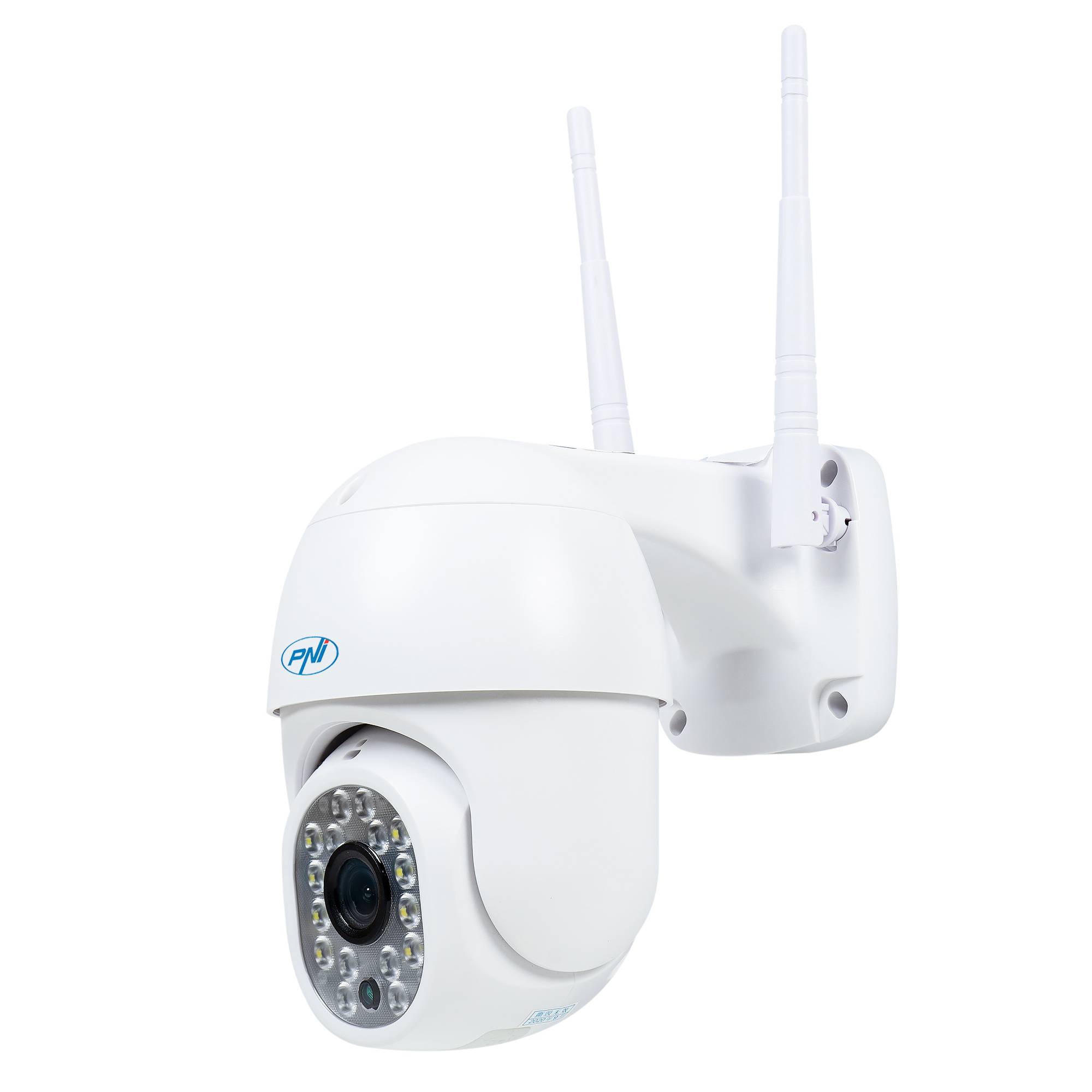 PNI IP440 WiFi PTZ kabellose Videoüberwachungskamera, 4 MP, Digitalzoom, Micro-SD-Steckplatz, eigenständig, Bewegungserkennungsalarm, Bewegungsverfo