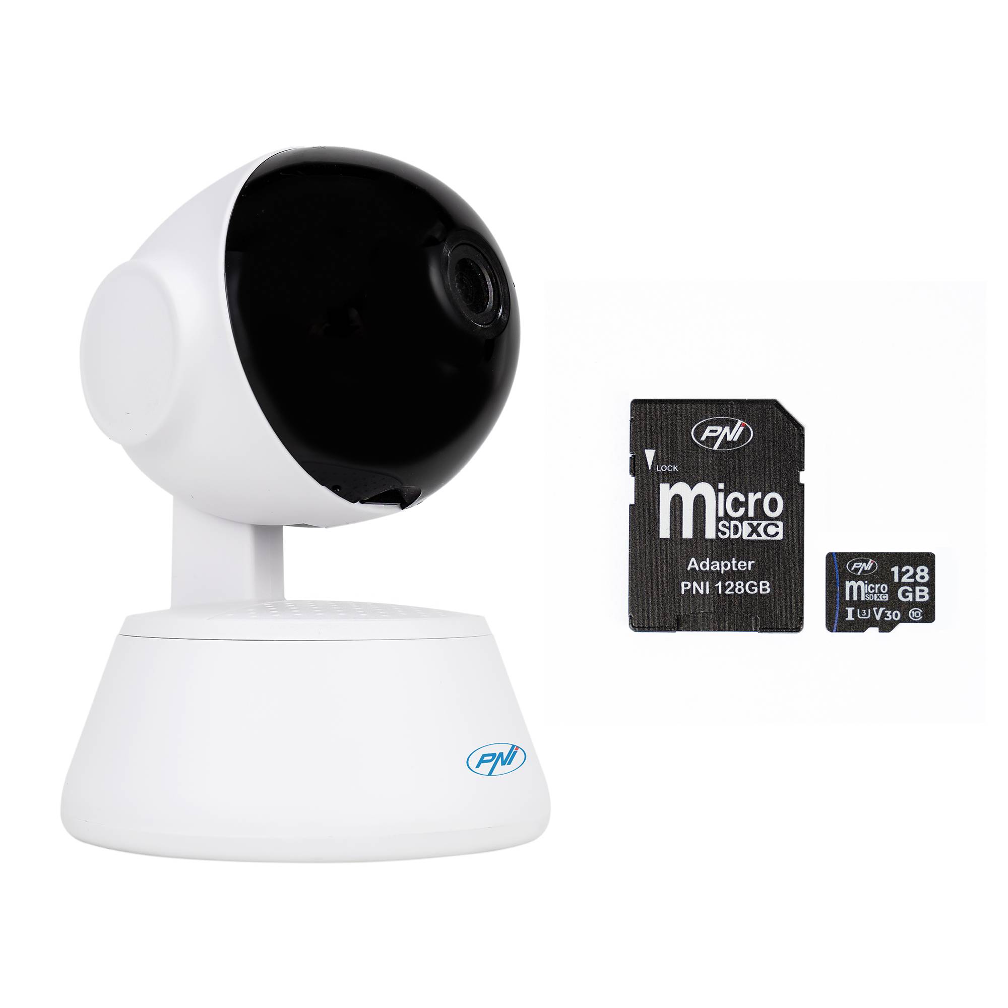 PNI IP720LR 1080P 2 MP Videoüberwachungskamera mit IP P2P PTZ Wireless, microSD-Kartensteckplatz