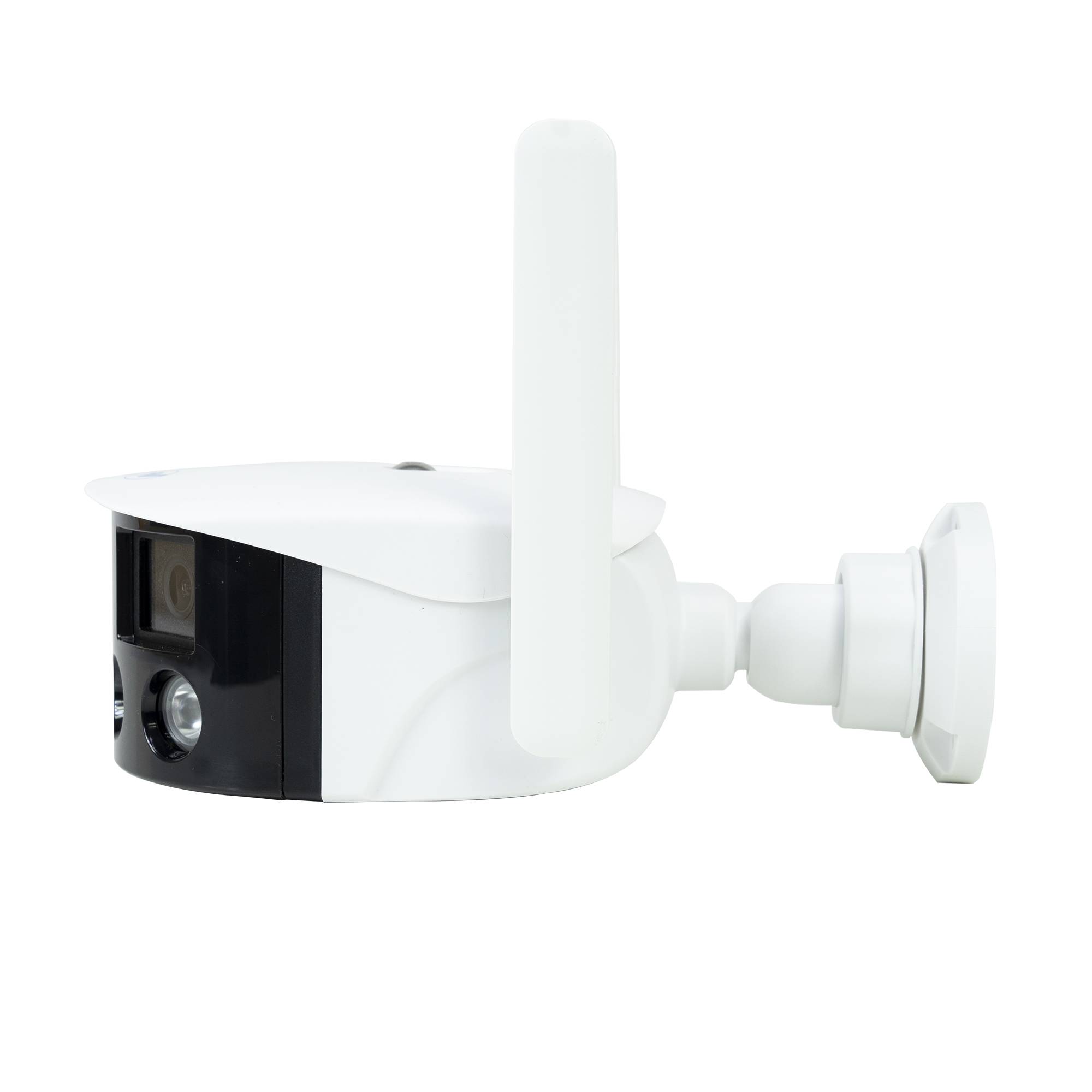 Videoüberwachungskamera PNI IP590, kabellos, mit IP, Doppelobjektiv, 2 x 2 MP, 180 Grad, Micro-SD-Kartensteckplatz