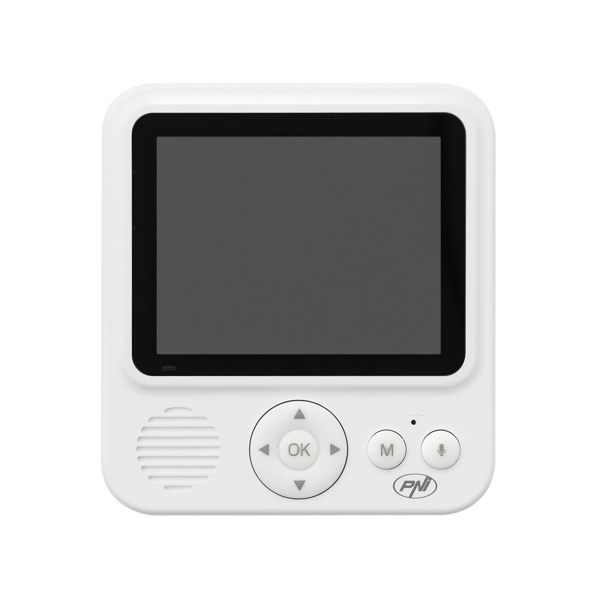 Video Babyphone PNI BM280 2,8 Zoll kabelloser 2,4 GHz Bildschirm, Temperatursensor, VOX, Nachtsicht, Zoomfunktion, Schlaflieder