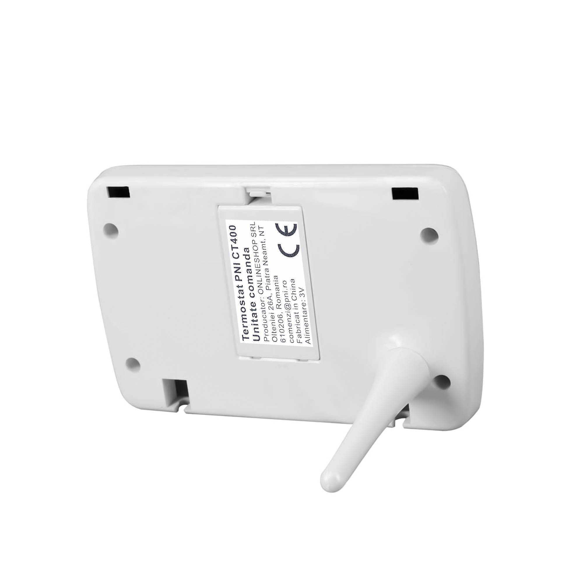 Smarter Thermostat PNI CT400 drahtlos, mit WLAN, steuert 1 Zentraleinheit und 2 verschiedene Zonen, Erdgeschoss über das Internet, für Zentralheizun