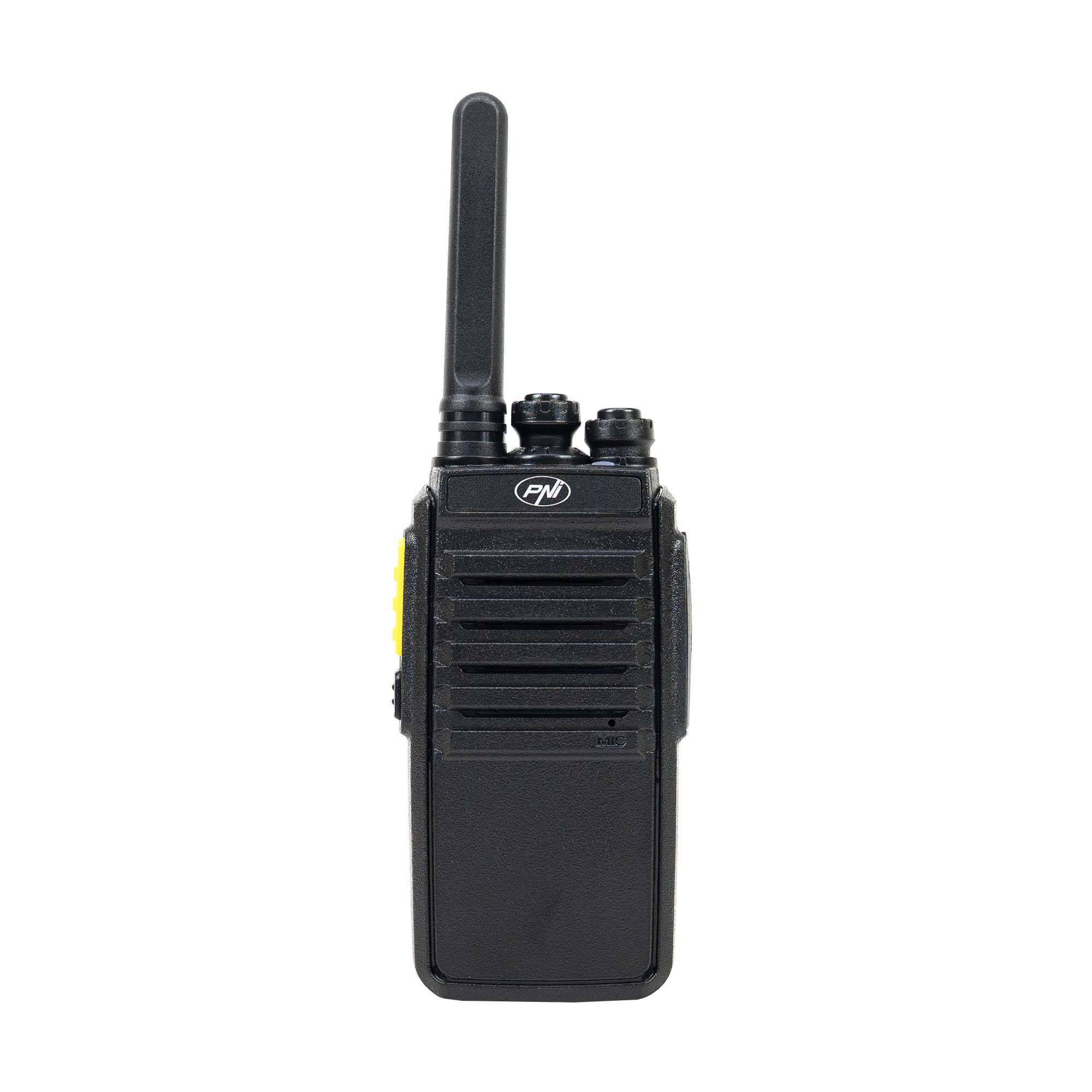 Tragbarer Radiosender PNI DPMR R41 PRO, 0,5 W, dPMR446, 16 digitale und analoge Kanäle, TOT, Scan, Monitor, programmierbar, 1500-mAh-Akku, CTCSS/DCS