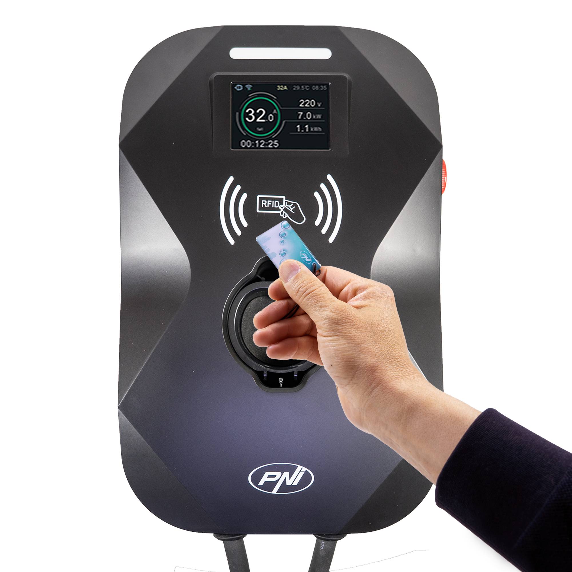 RFID-Ladeaktivierungskarte für PNI KW11 16A 11KW und PNI KW22 32A 22KW Stationen
