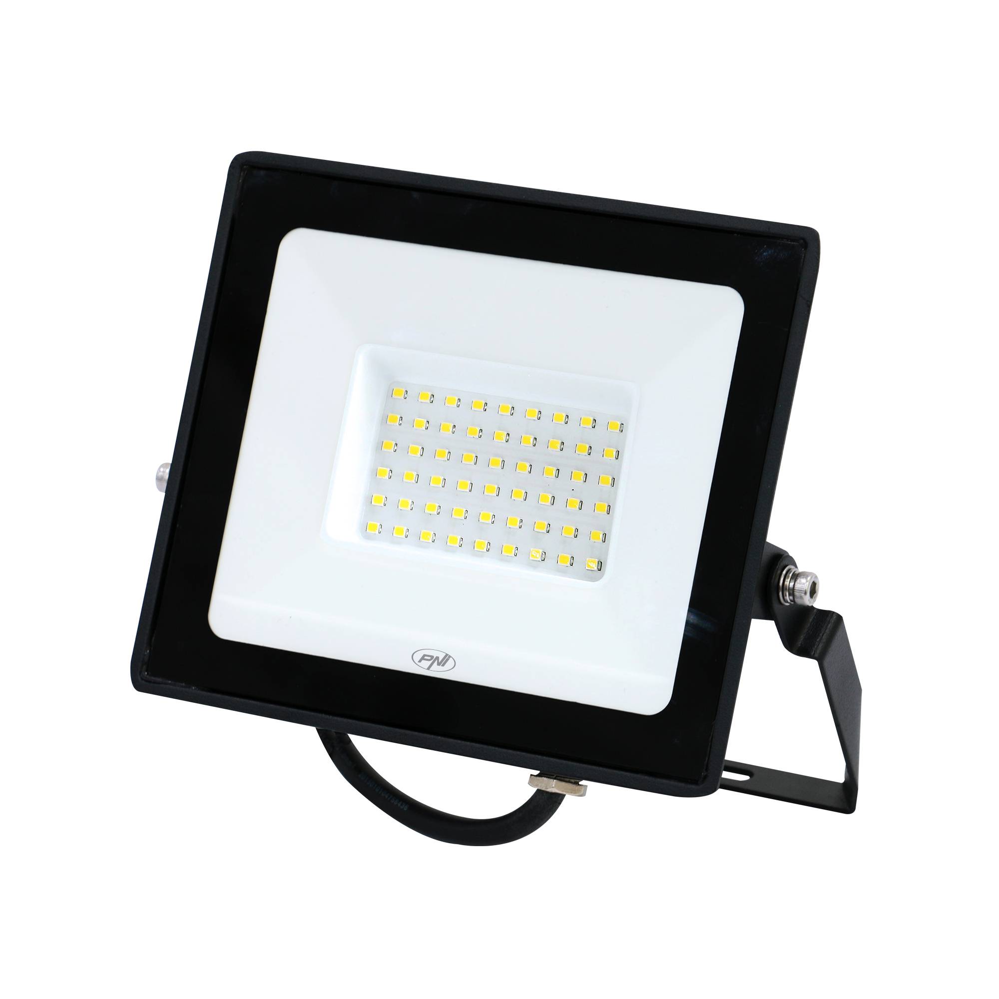 Schlanker LED-Reflektor PNI GreenHouse WS51 50W, 6400K, 3898 lm, 184,5*29*160mm