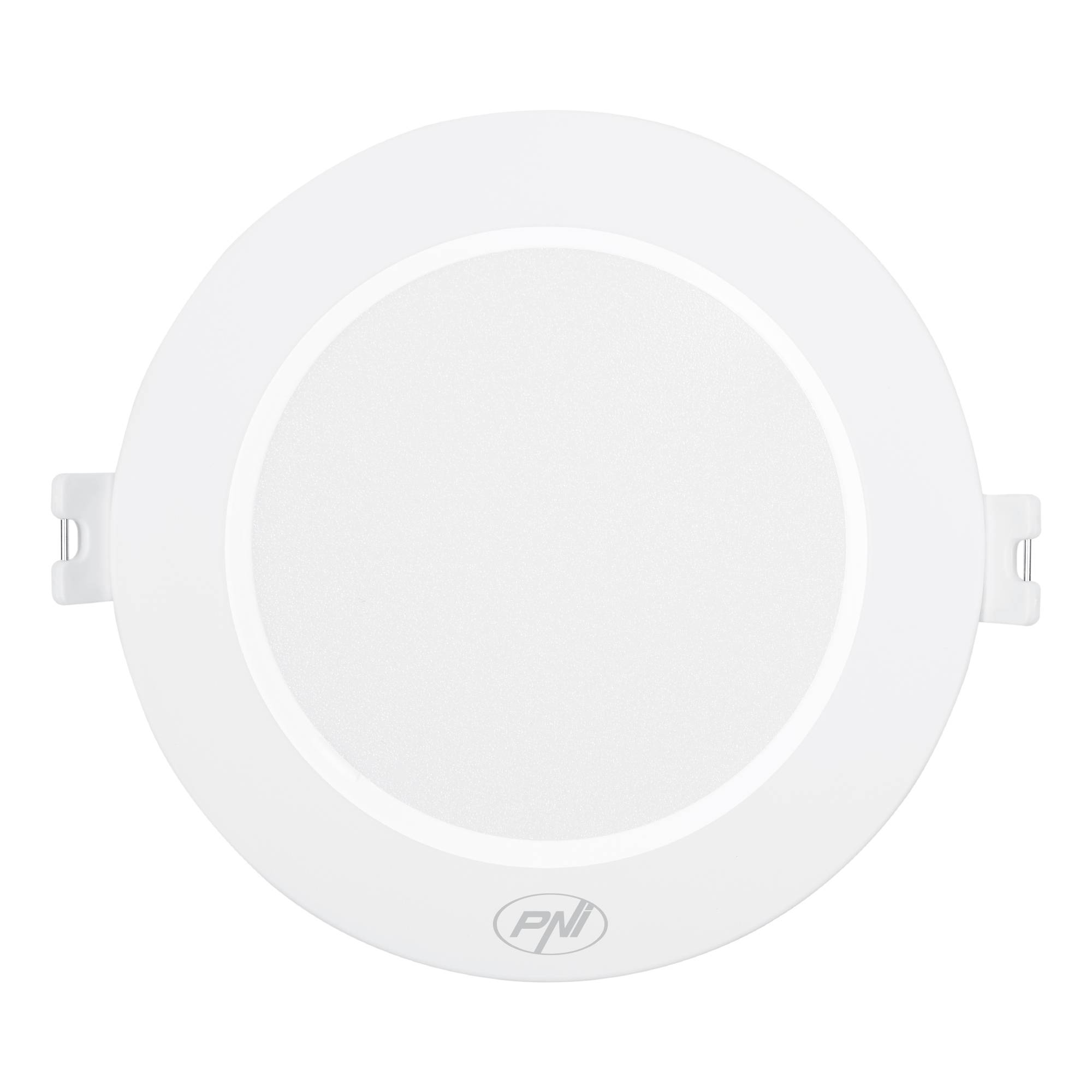 LED-Spot PNI D-Light CL2518 18 W, einbaubar, rund 22 cm, 6400 K, Stromversorgung 230 V, 1980 lm, kaltweiß