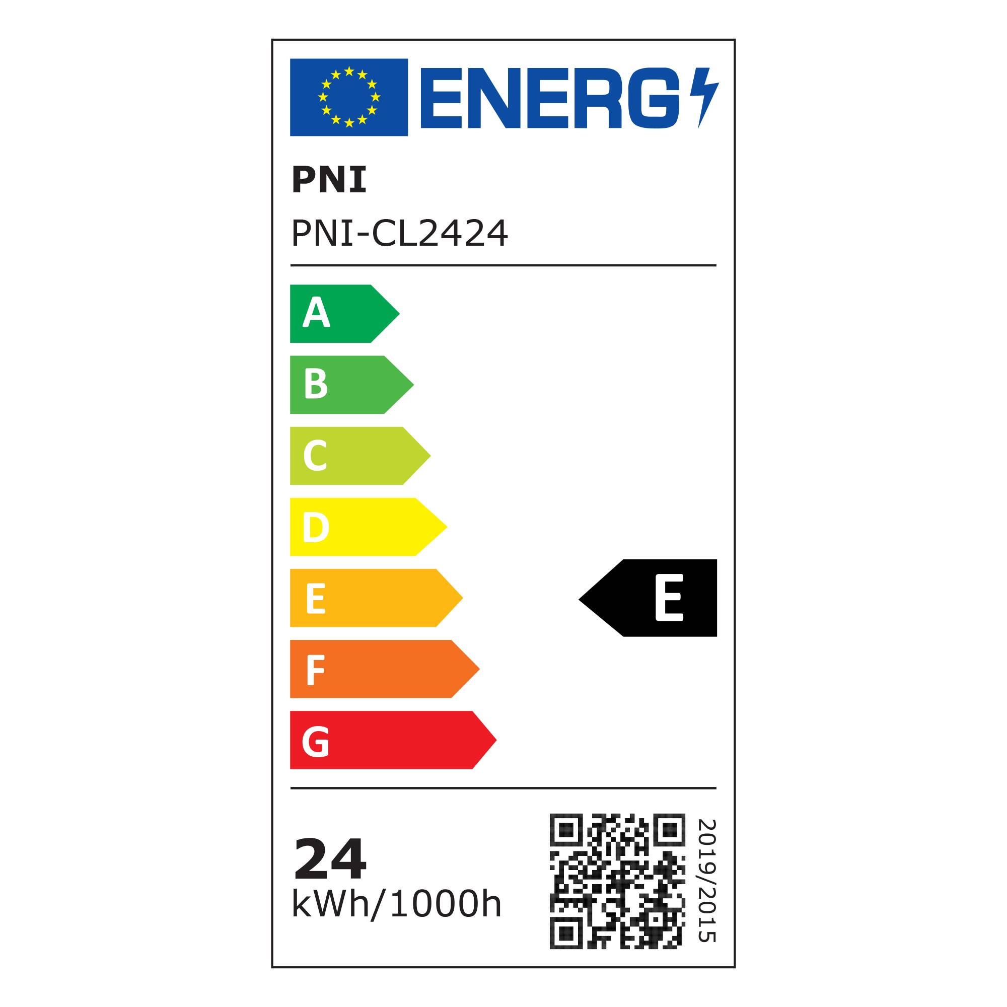 LED-Deckenleuchte PNI D-Light CL2424 24W, rund 29 cm, 2700K, 230V Netzteil, 2640 lm, warmweiß
