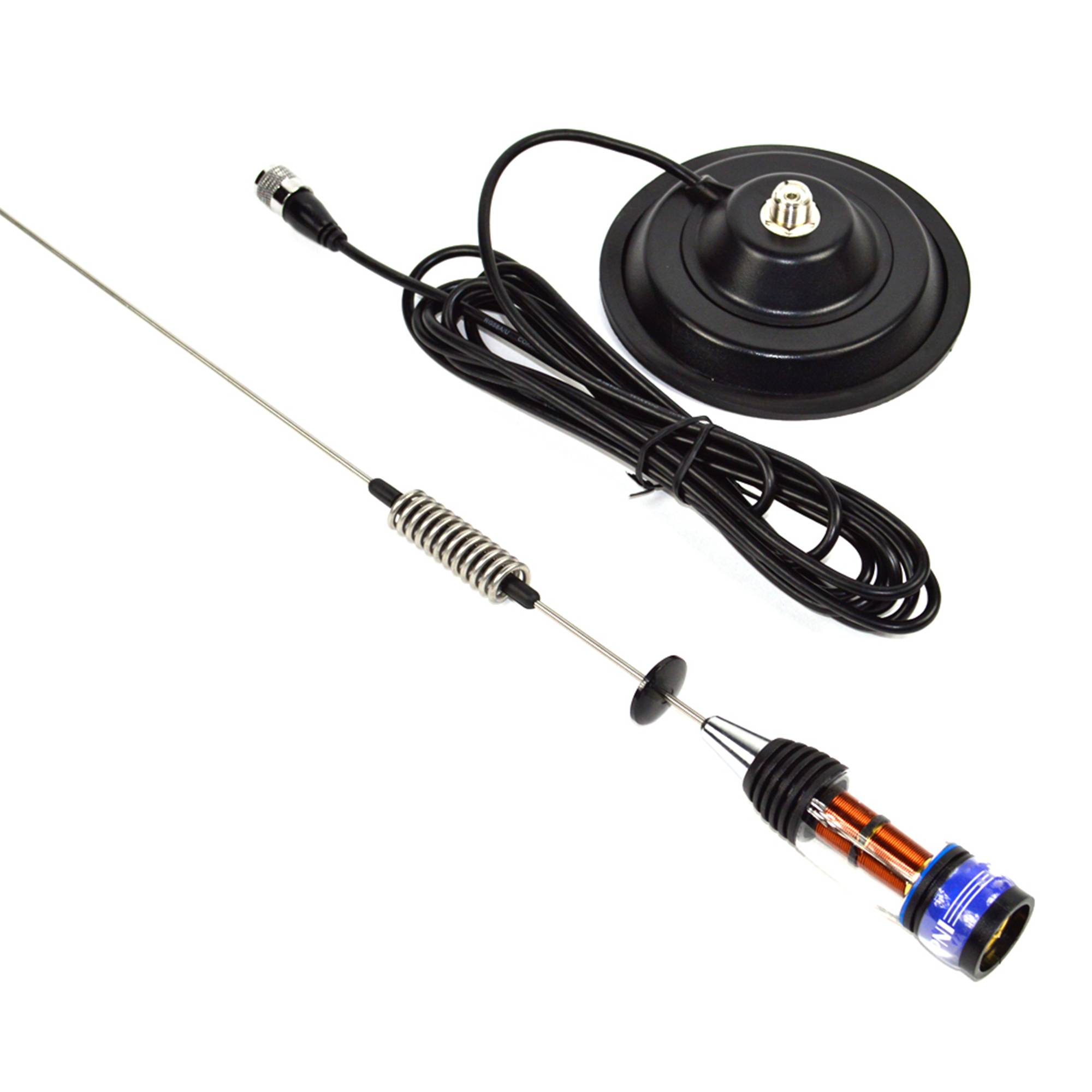 PNI Escort HP 5500 CB-Radiosender mit CB PNI ML70-Antenne, 70 cm, inklusive 145-mm-Magnetfuß