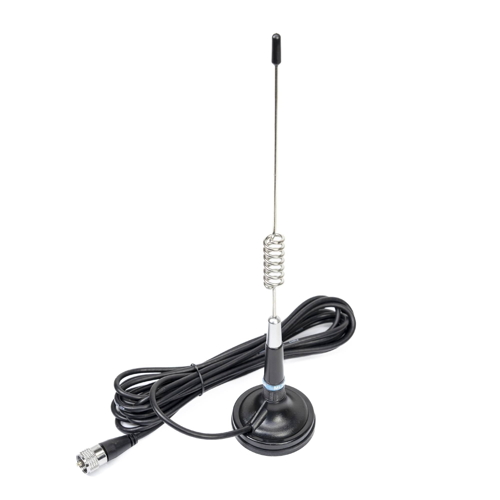 Kit PNI Escort HP 5500 CB-Radiosender mit CB PNI ML29-Antenne, 34 cm, mit Magnetfuß, schwarz