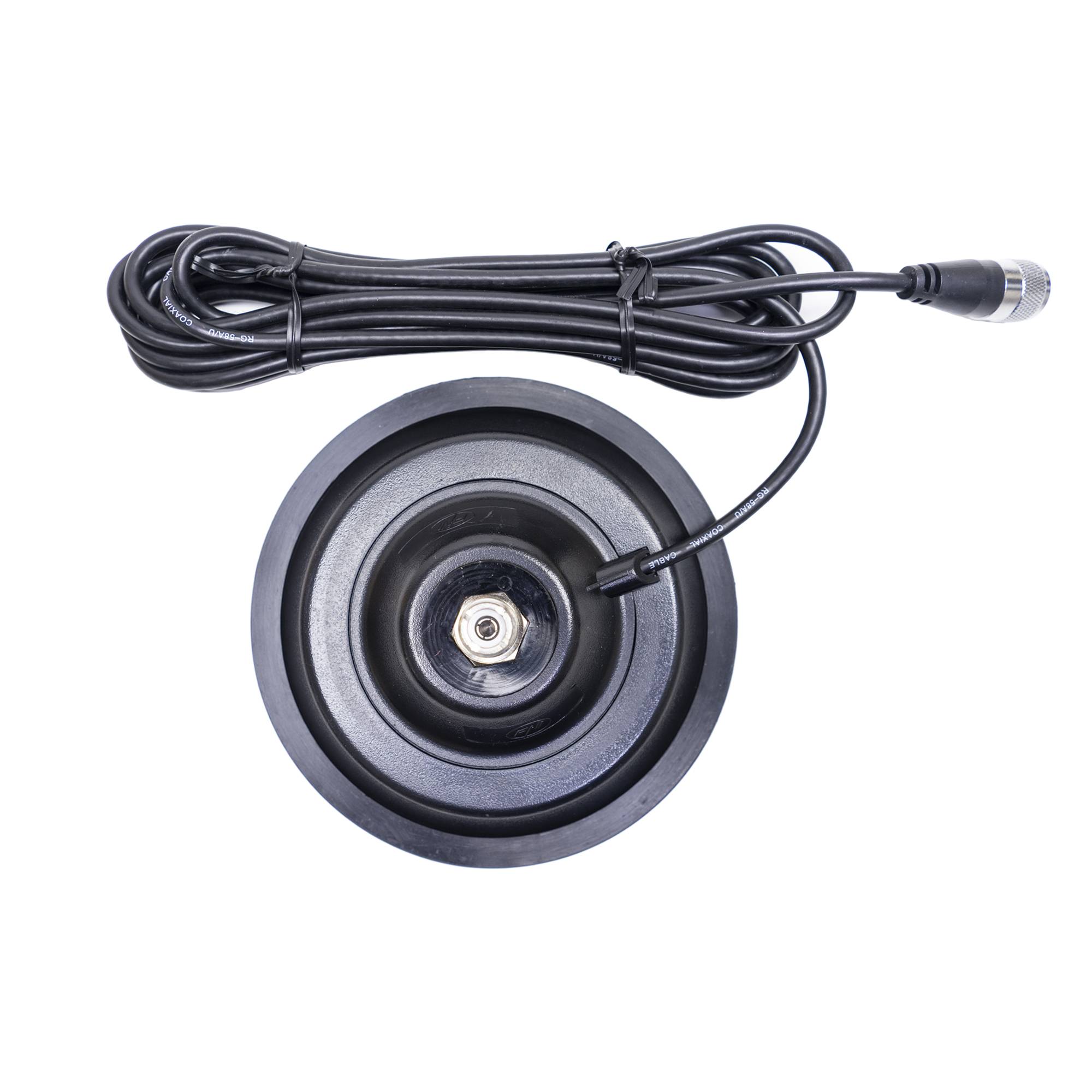 CB PNI Escort HP 5500 Radiosender-Kit mit CB PNI LED 2000-Antenne, 90 cm, 500 W, leuchtet während der Übertragung, Magnetfuß im Lieferumfang enthal