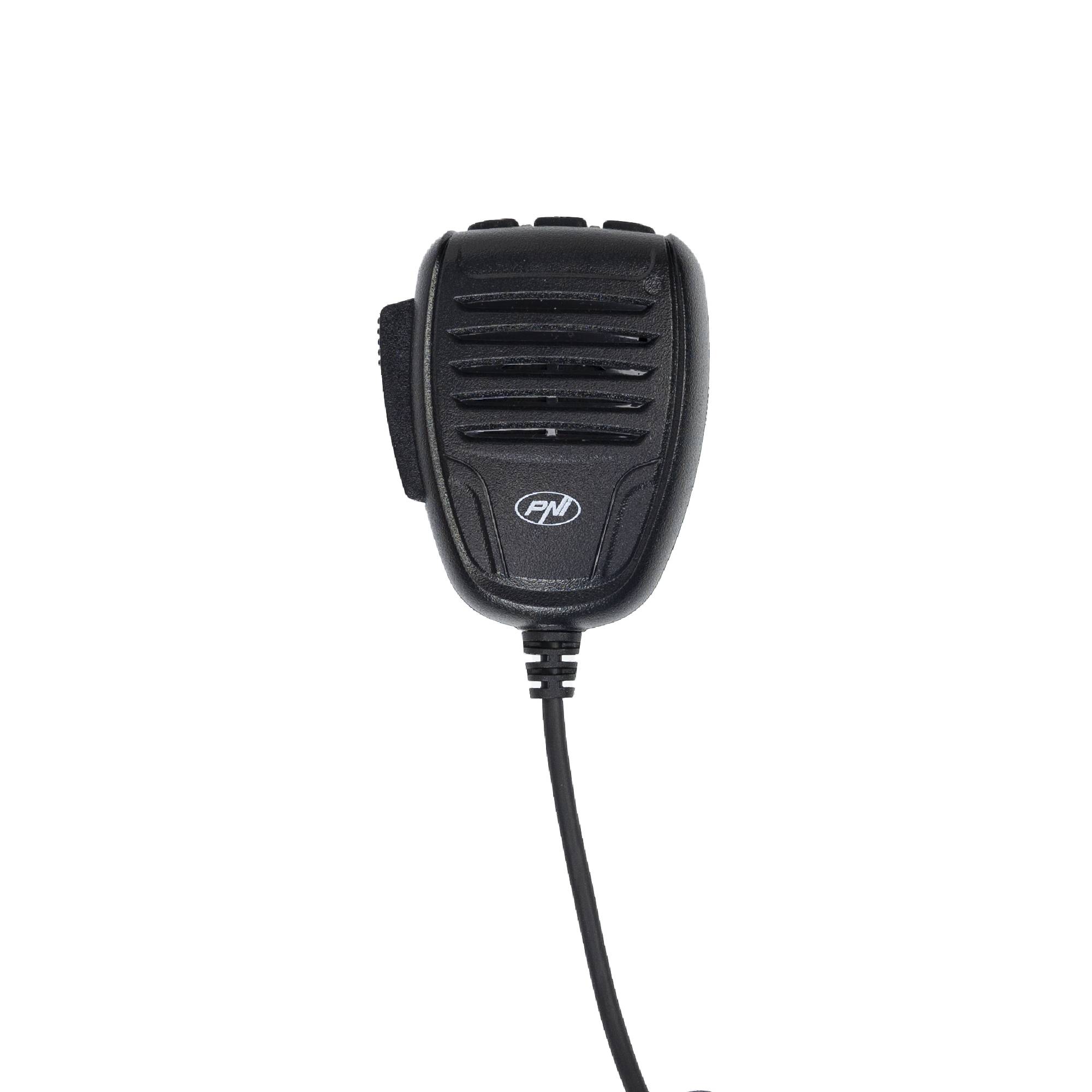 PNI Escort HP 5500 CB-Radiosender, Multistandard, 4 W, AM-FM, 12 V/24 V, ASQ, RF Gain, Zigarettenanzünder-Anschluss im Lieferumfang enthalten