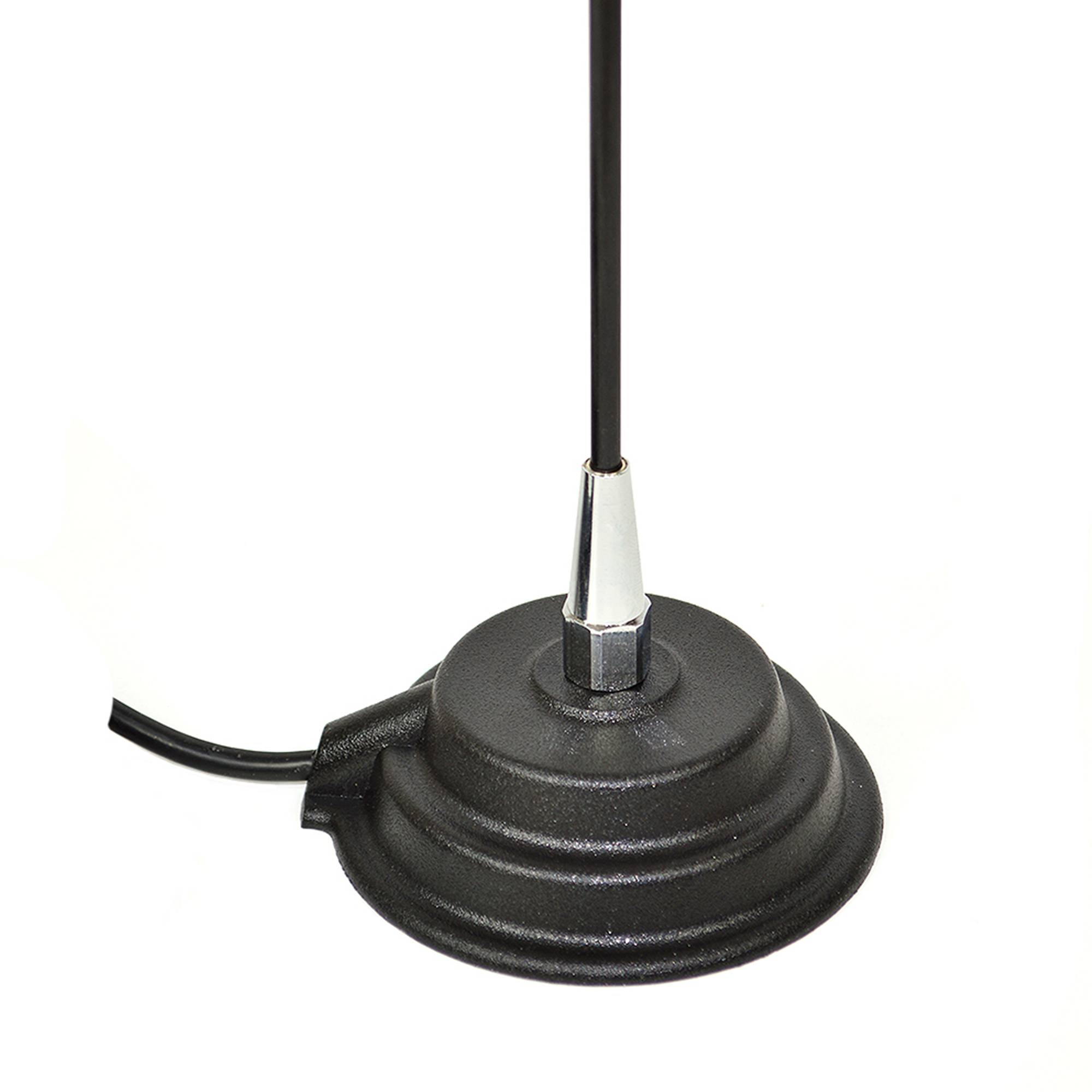 CB PNI Escort HP 5500 Radiosender-Set, 4 W, 12 V/24 V, ASQ und PNI Extra 40 CB-Antenne, SWR 1,0, Glasfaser, mit Magnet