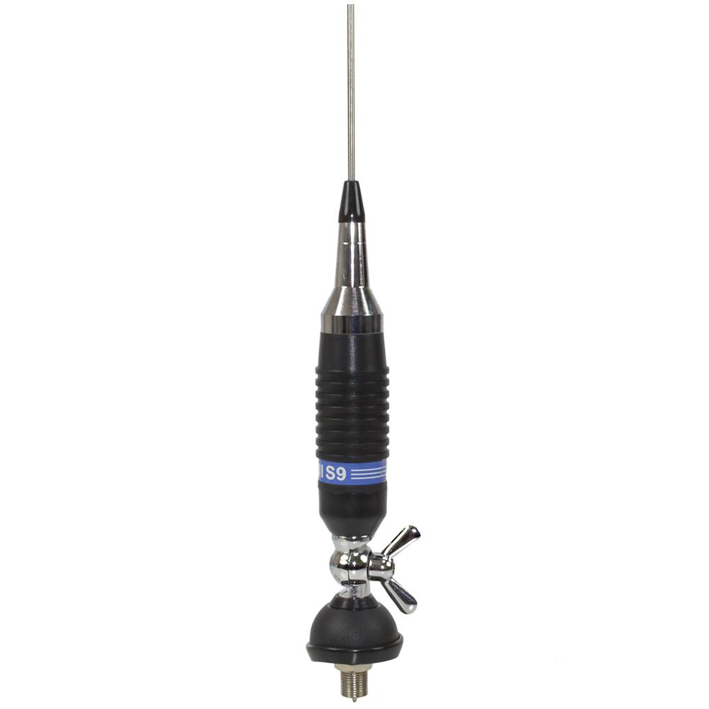 Bax 50 Stück CB-Antennen PNI S9 mit Butterfly-Spike, Länge 120 cm, mit 4 m RG58-Kabel