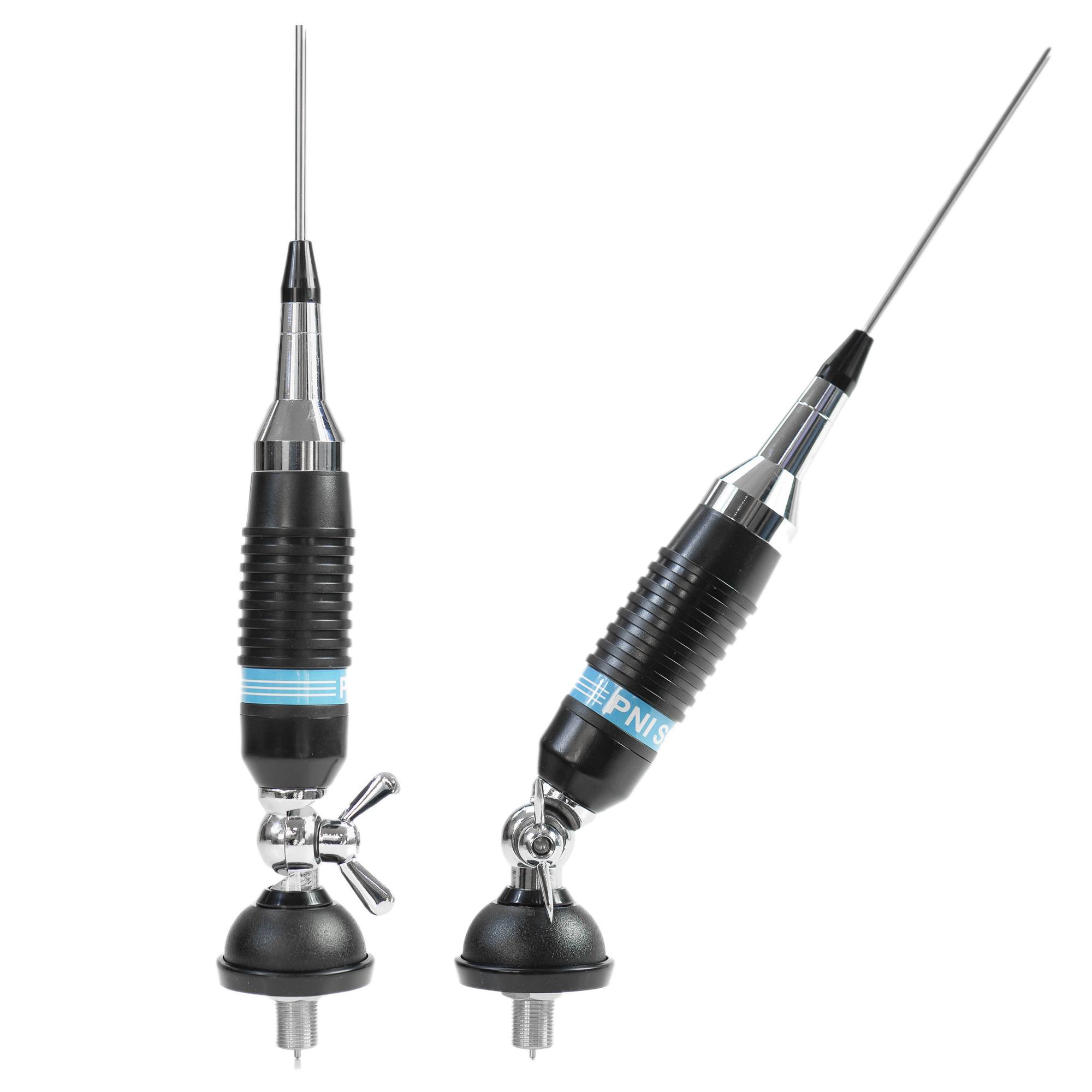 PNI S9 CB-Antenne, 120 cm, mit Butterfly, 4 m RG58-Kabel und PNI SWR-300 Reflektometer zur SWR-Messung
