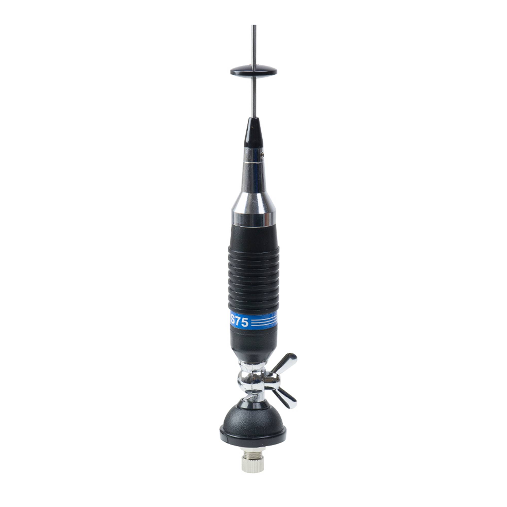 CB-Antenne PNI S75, 75 cm, mit Butterfly, 4 m RG58-Kabel und Reflektometer PNI SWR-300 zur SWR-Messung