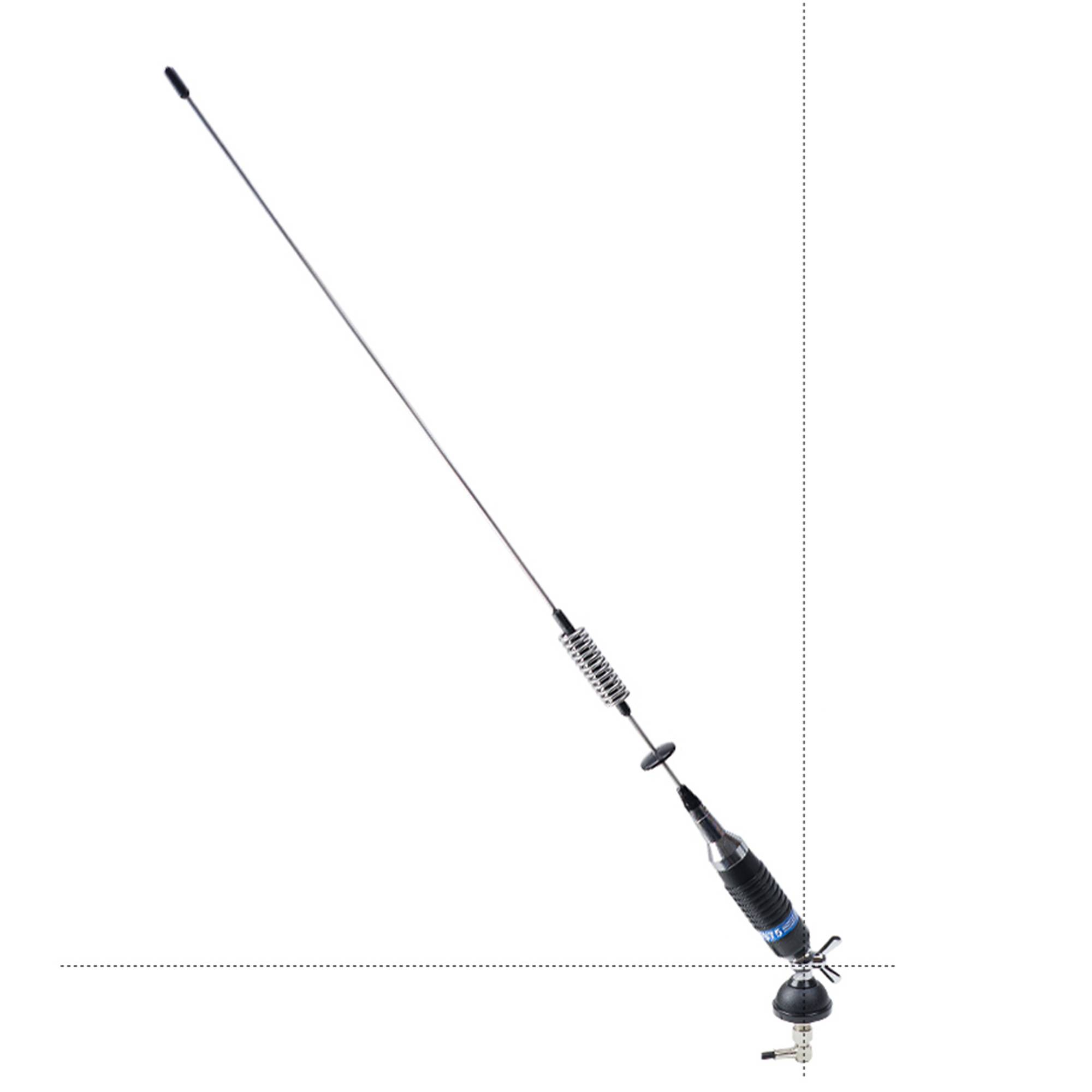 CB-Antenne PNI S75, 75 cm, mit Butterfly, 4 m RG58-Kabel und Reflektometer PNI SWR-300 zur SWR-Messung