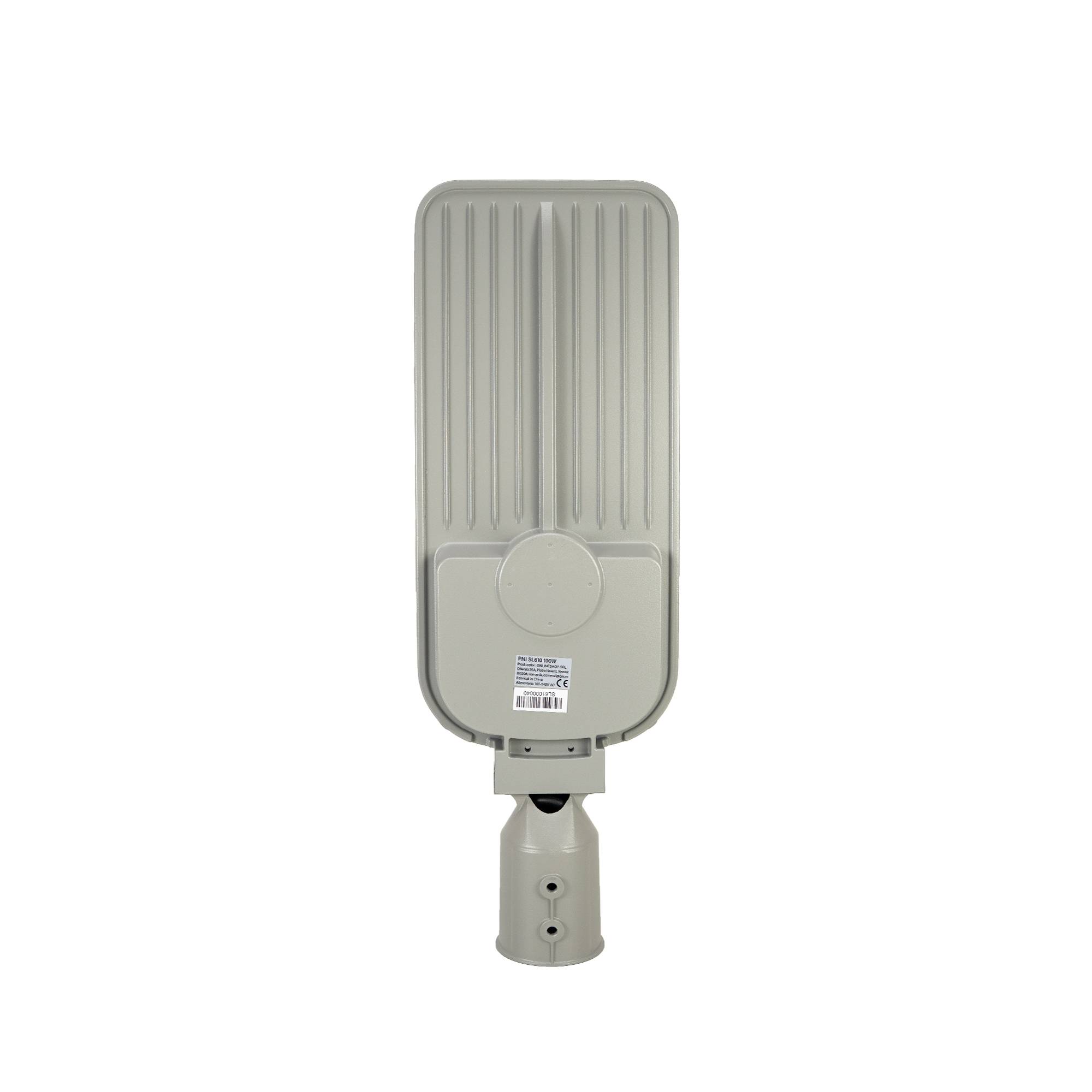 Straßenleuchte PNI SL610 100 W, 12000 lm, 6500 K, 230 V