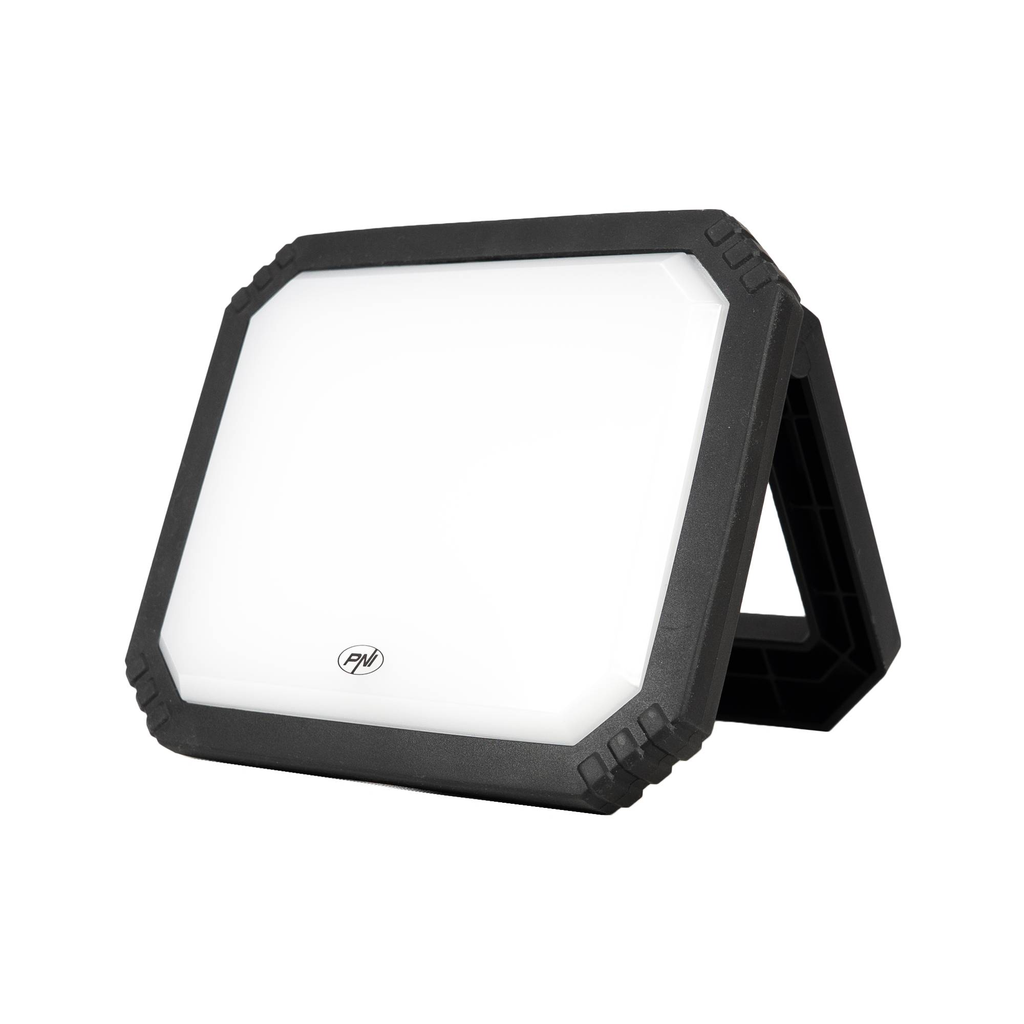 PNI LW10 10W LED Arbeitsleuchte, tragbar, wiederaufladbar, mit 2 x 18650 4000mAh Akku, 6500K, IP54, 700 lm, 2 Helligkeitsstufen