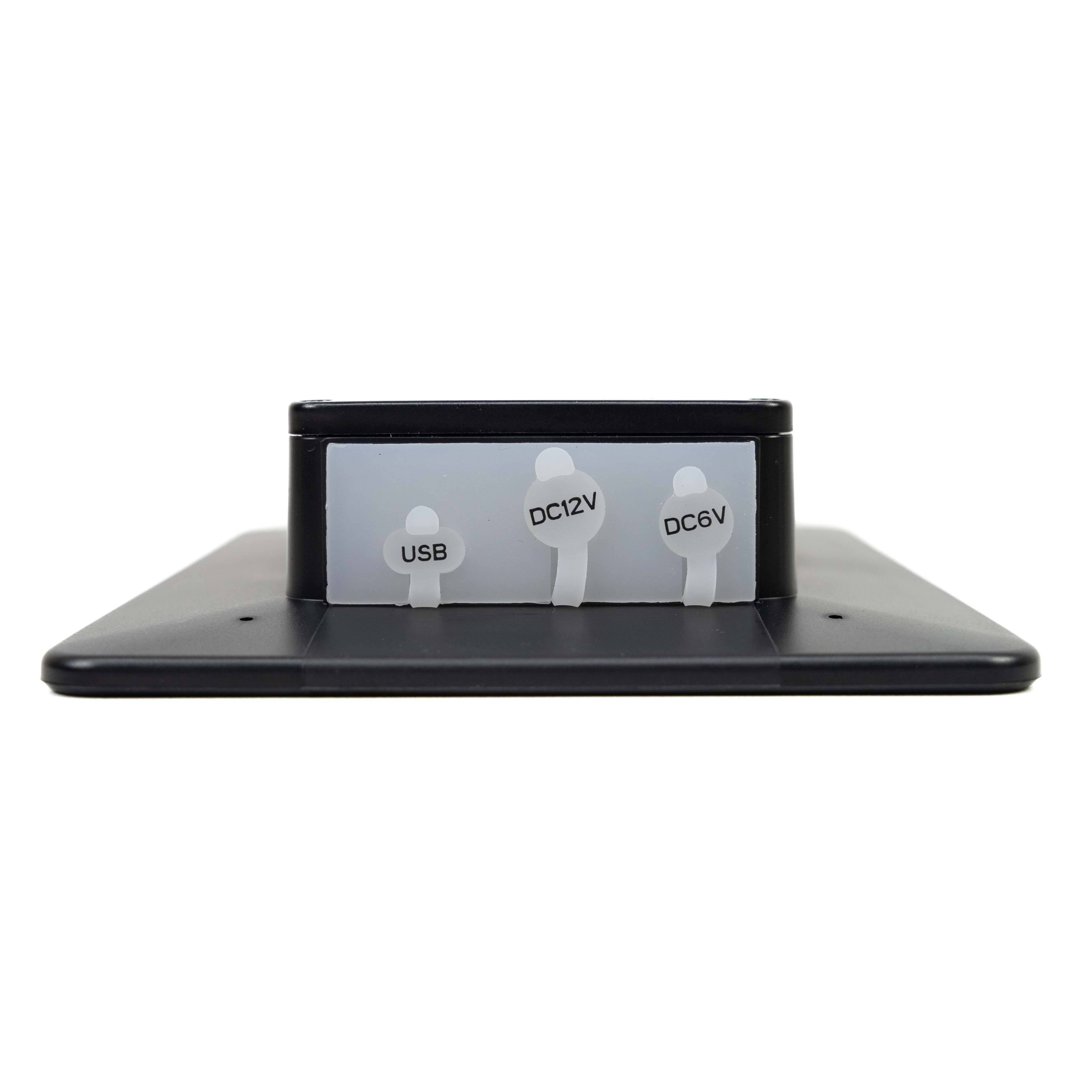 PNI GreenHouse P13 Solarladegerät, 6 V und 12 V Ausgang, 3 W, 5200 mAh Li-Ion-Akku, IP66 für Jagdkameras