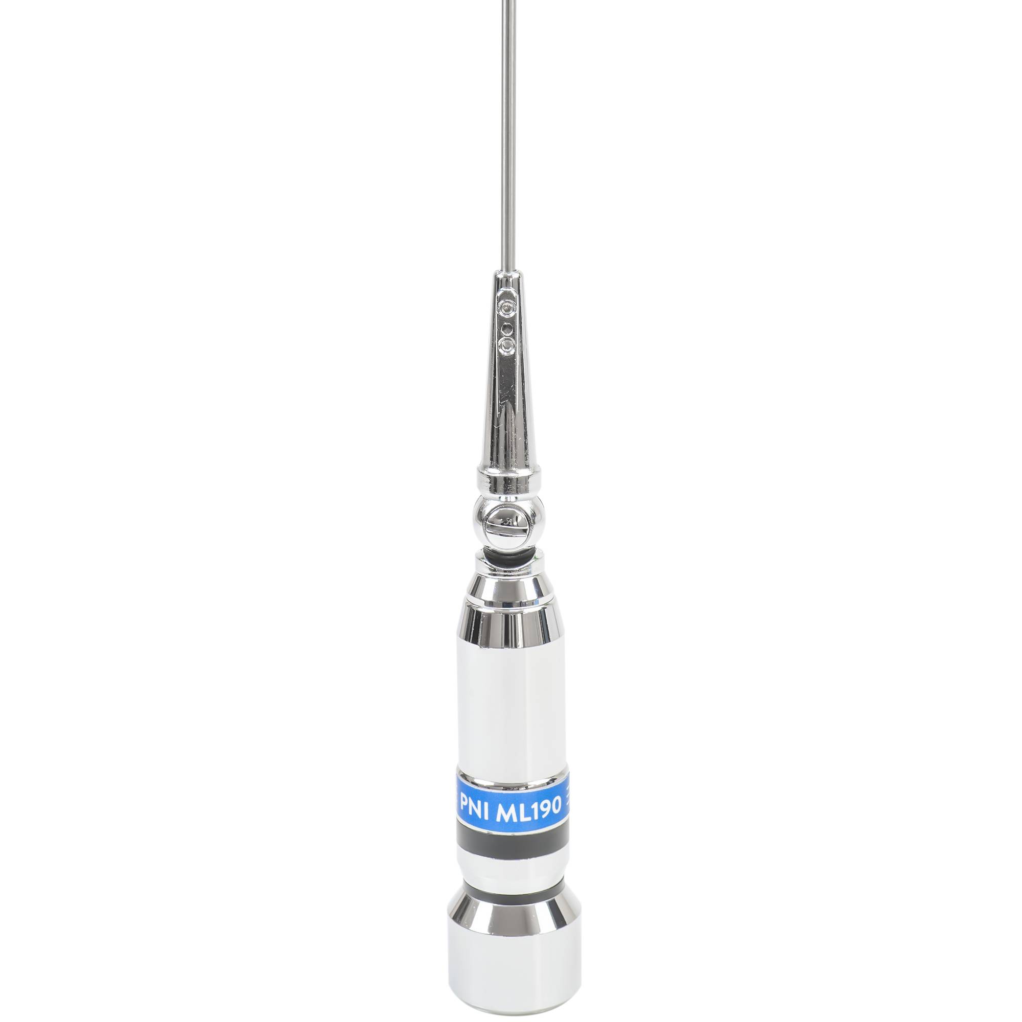 CB PNI ML190 Antenne, Länge 188cm, 26-28MHz, 600W mit 90 Grad Neigung
