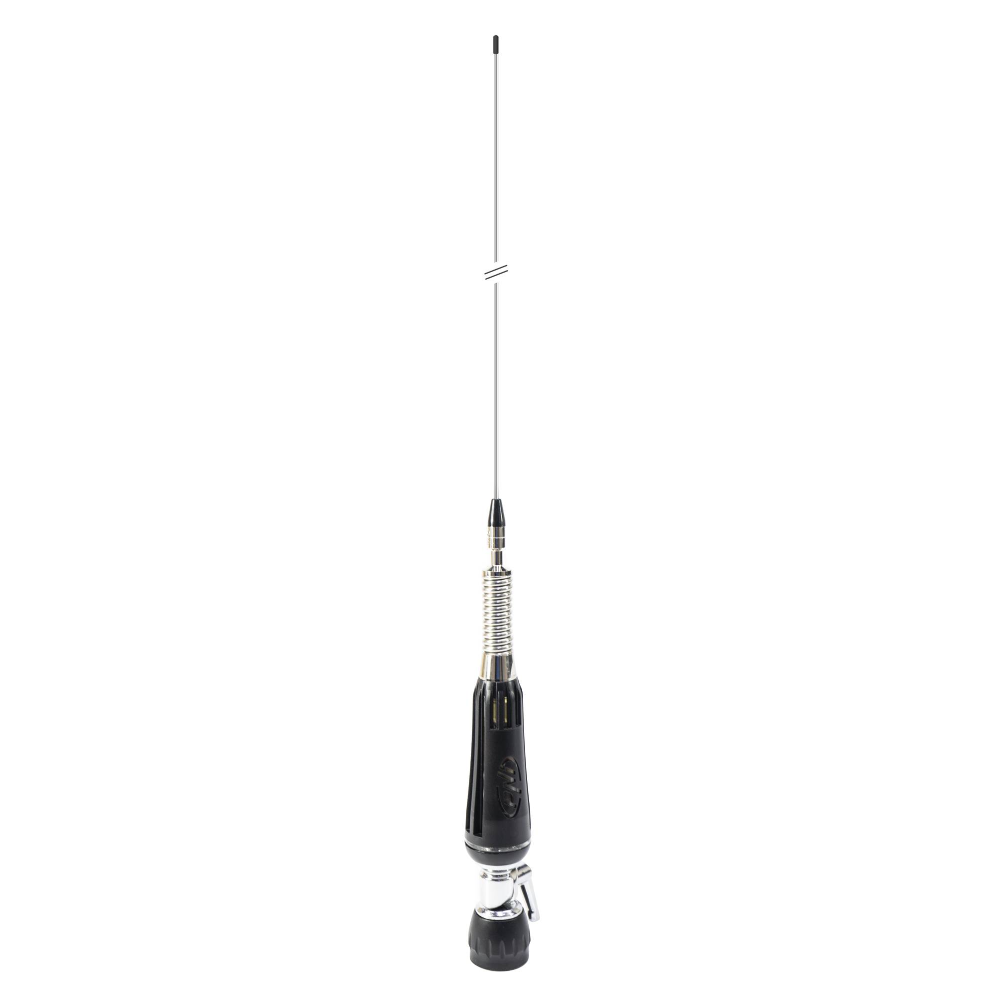 Bax 30 Stück faltbare CB PNI LED 1000 Antennen, 80 cm lang, mit Kabel und Butterfly-Festhalterung, 26-30 MHz, 300 Watt, leuchtet während der Übertr