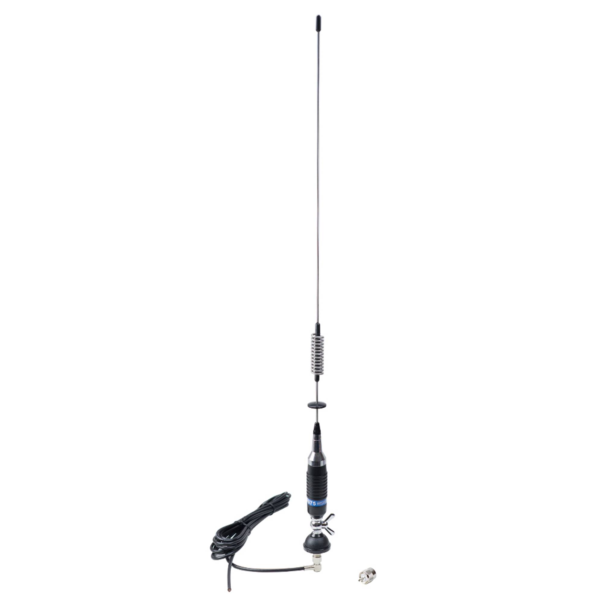 Bax 20 Stück CB-Antennen PNI S75 mit Butterfly, Halterung, Kabel und PL-Stecker