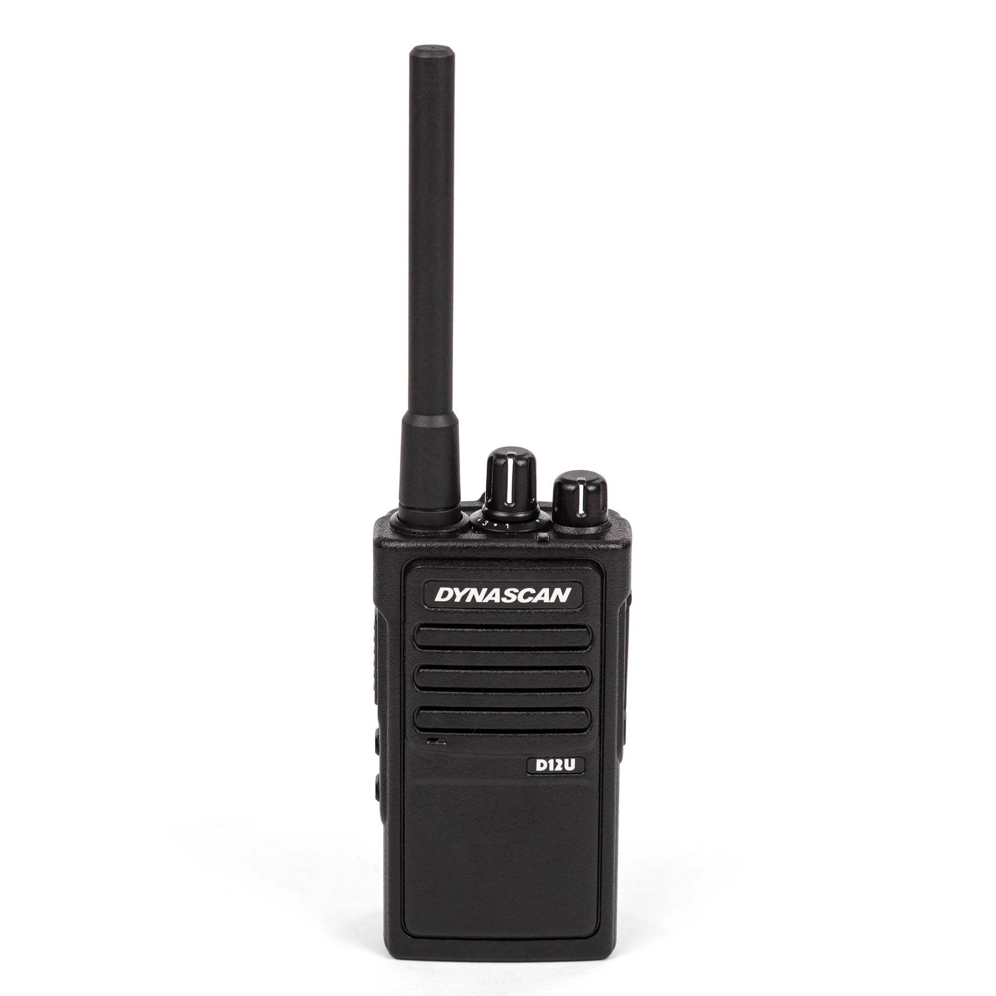 Tragbarer DMR-UHF-Radiosender Dynascan D12U, 400–470 MHz, 32 Kanäle