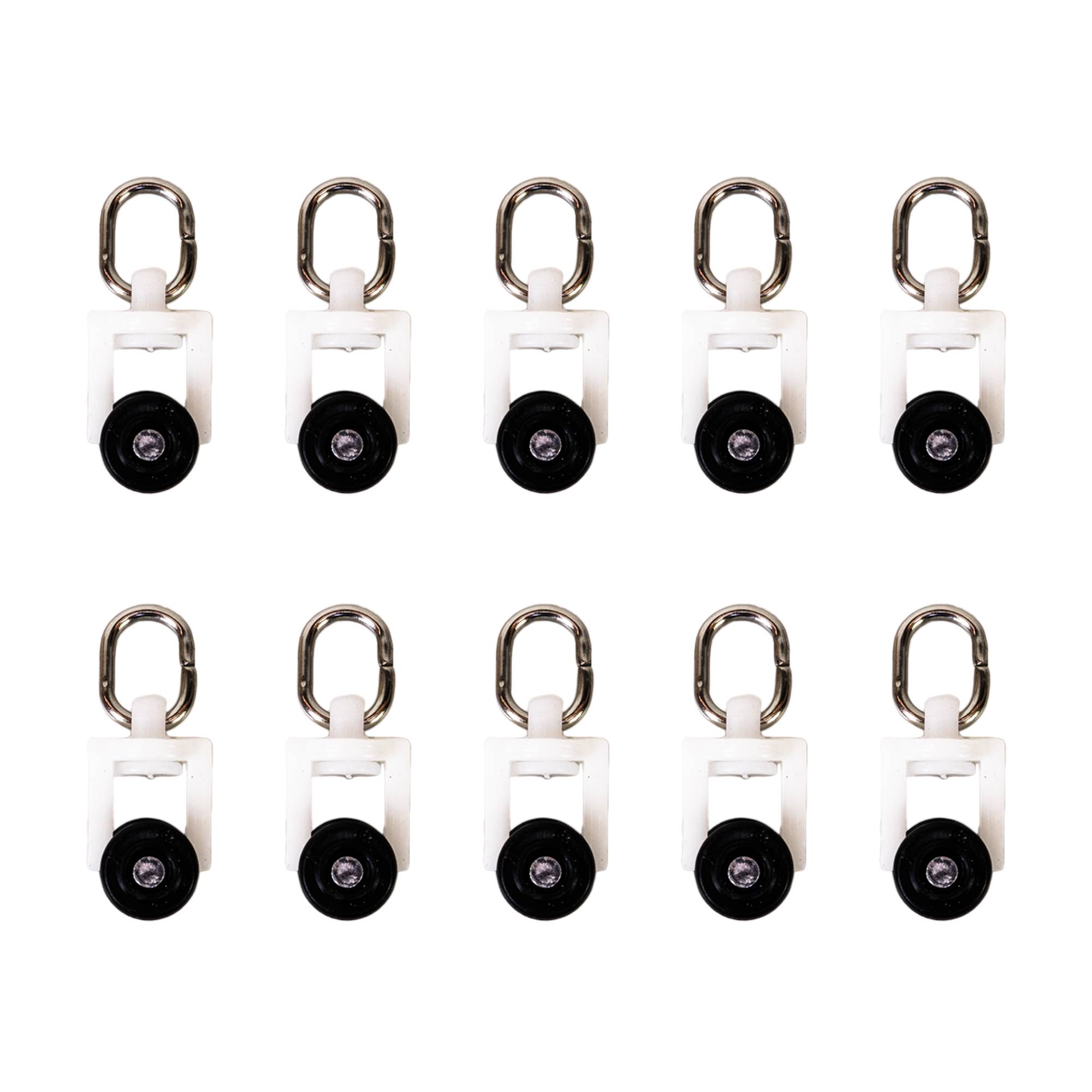 Set mit 10 Ringen PNI PT923I für Vorhangschiene, Vorhang PNI PT923